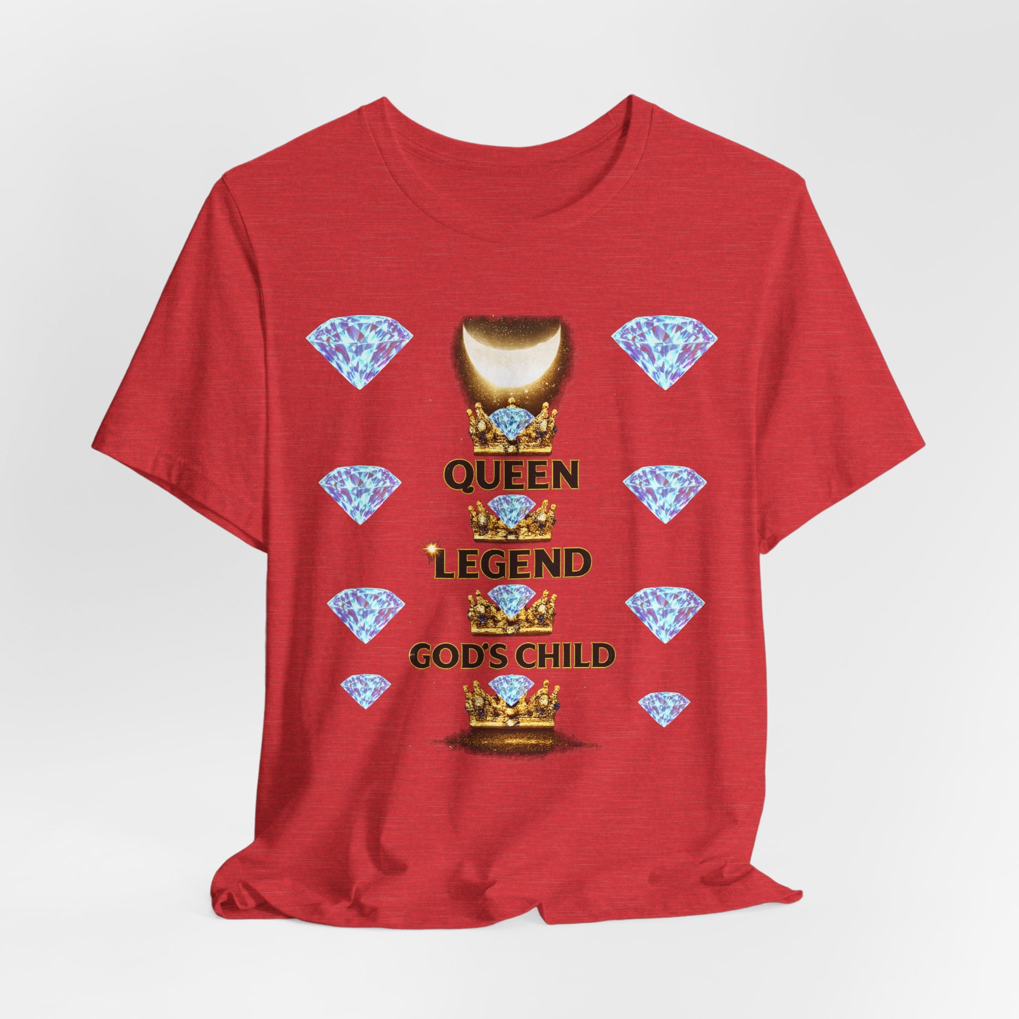 Queen • Legend • God’s Child  Diamond Graphic Glow T-Shirt