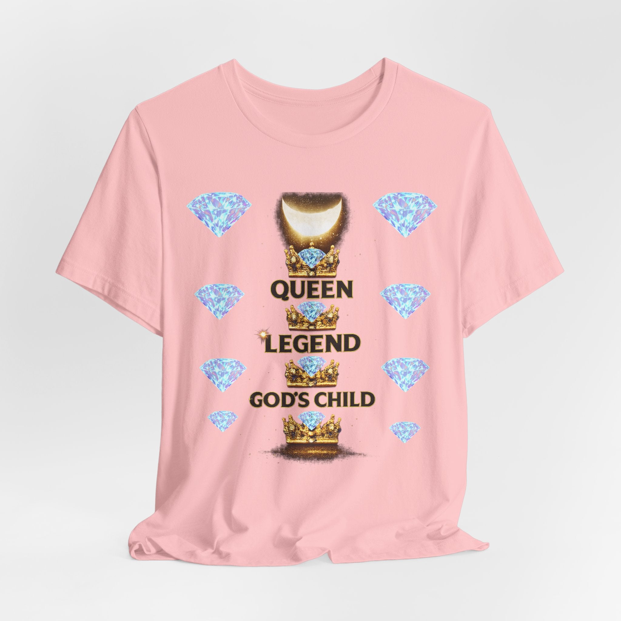 Queen • Legend • God’s Child  Diamond Graphic Glow T-Shirt