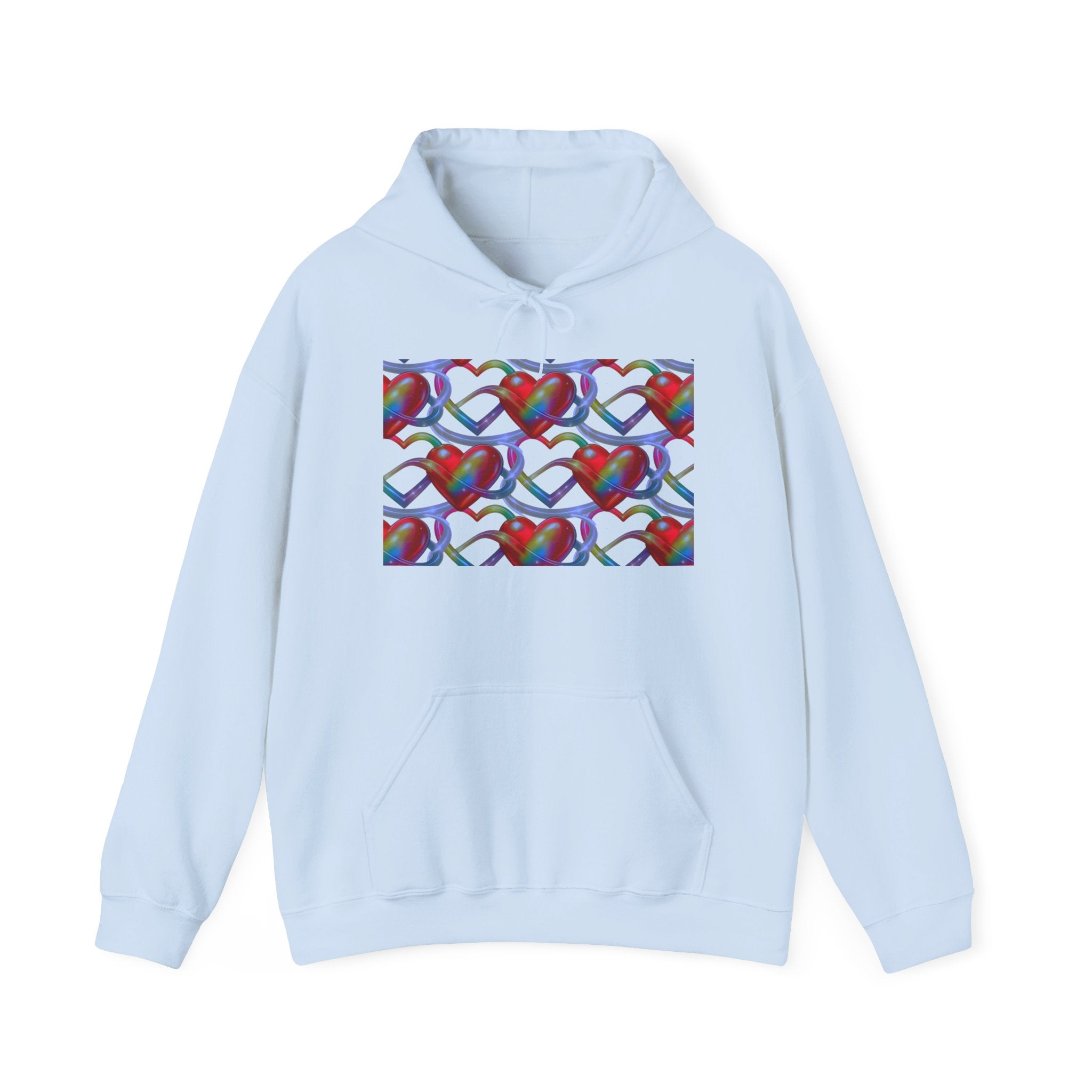 hearts Intertwined Womans Graphic Hoodie