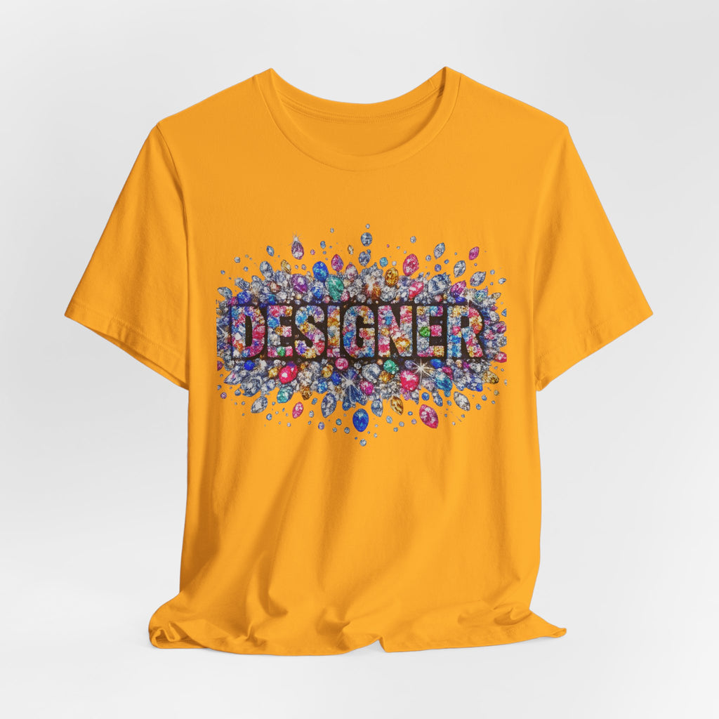 Designer Gemstone Typography Graphic Tee
