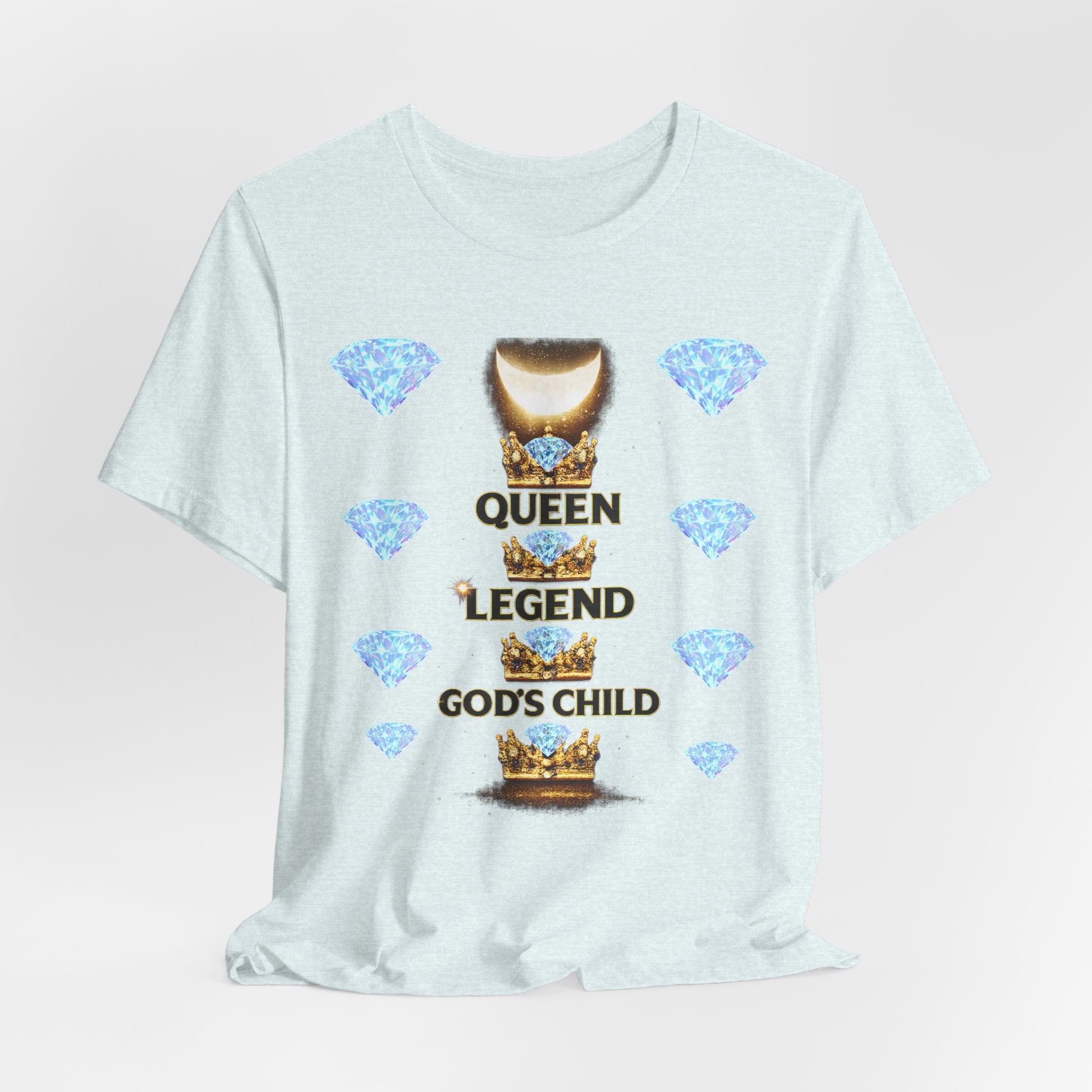 Queen • Legend • God’s Child  Diamond Graphic Glow T-Shirt
