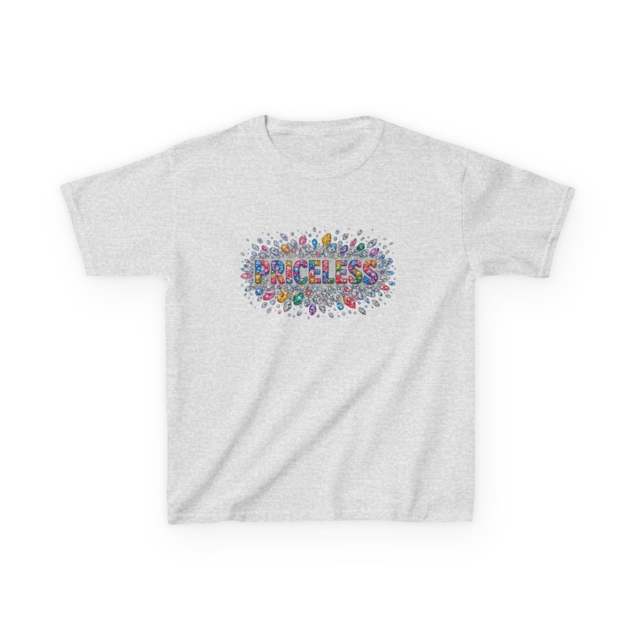PRICELESS GIRLS GRAPHIC TEXT TEE