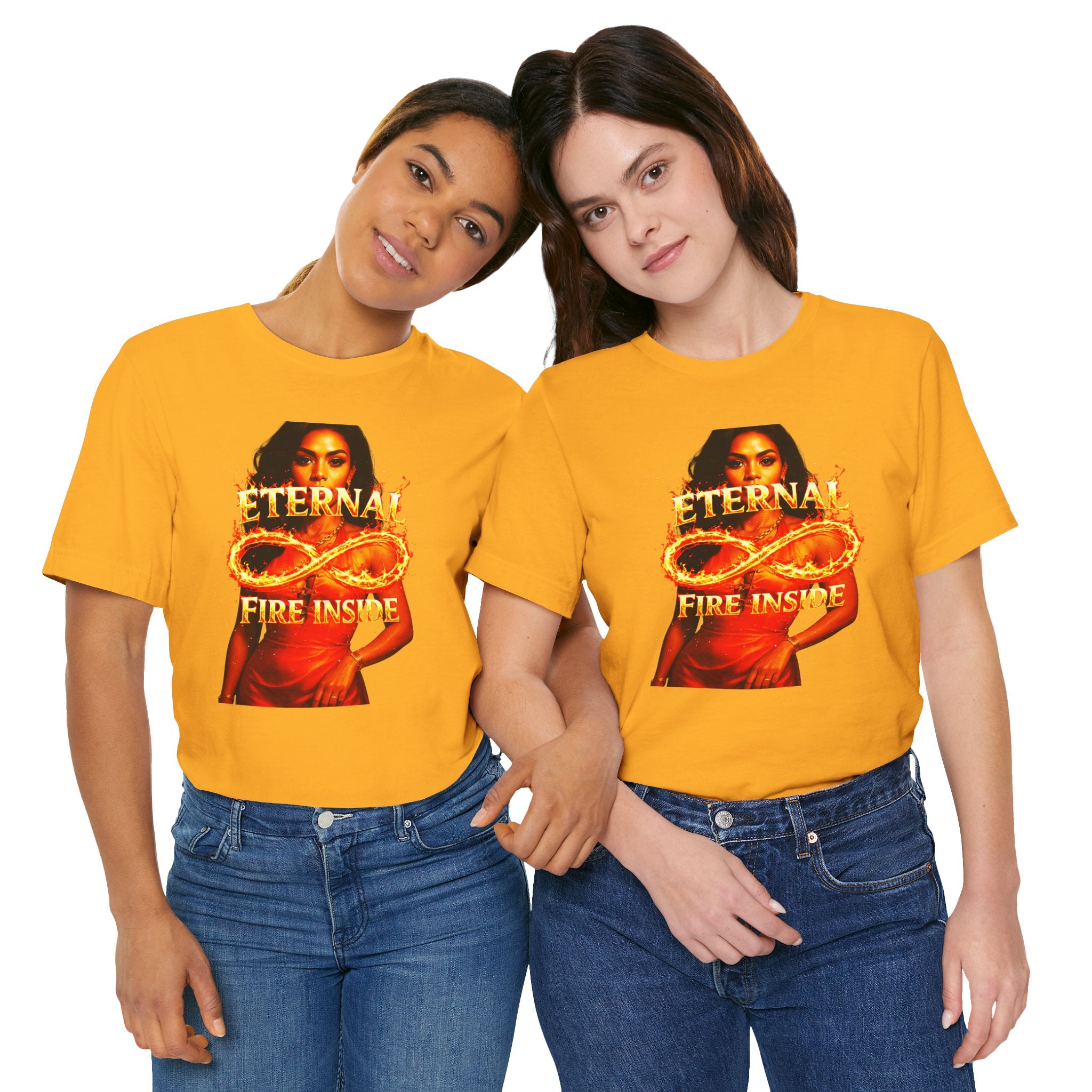 Eternal Fire Inside Graphic Statement Tee