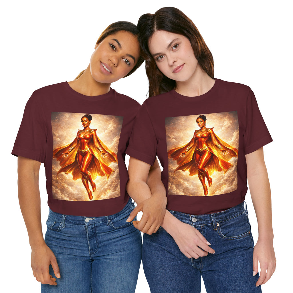 FLOATING GODDESS  HERO PORTRAIT GRAPHIC TEE