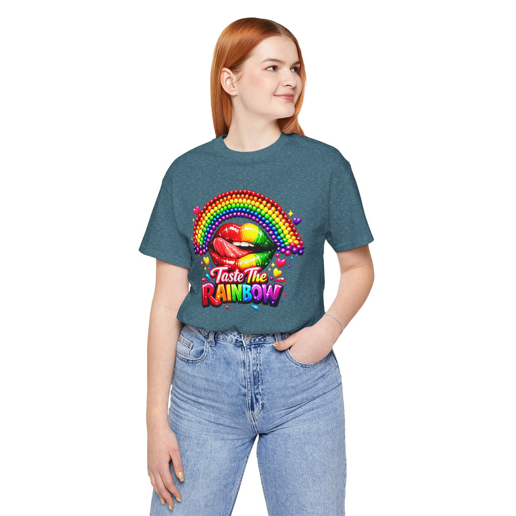 Taste The Rainbow Woman's  Graphic Tee