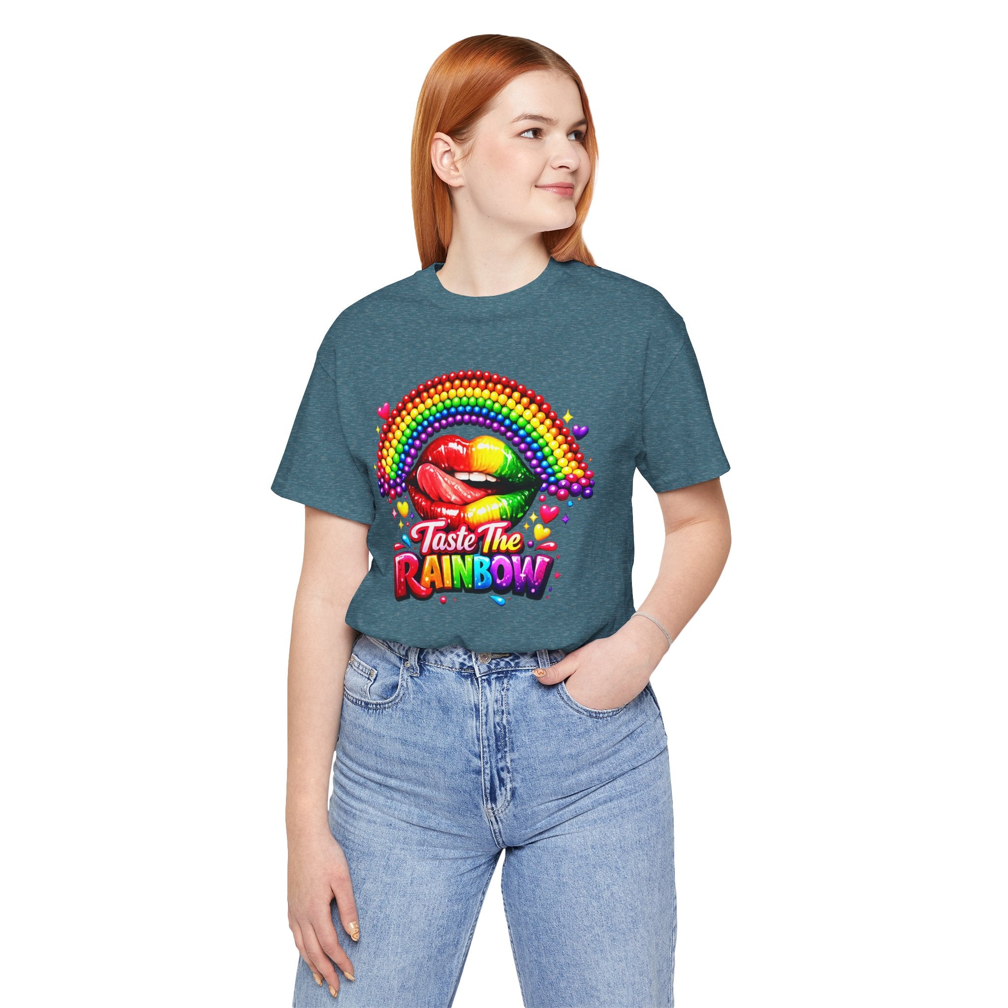 Taste The Rainbow Woman's  Graphic Tee