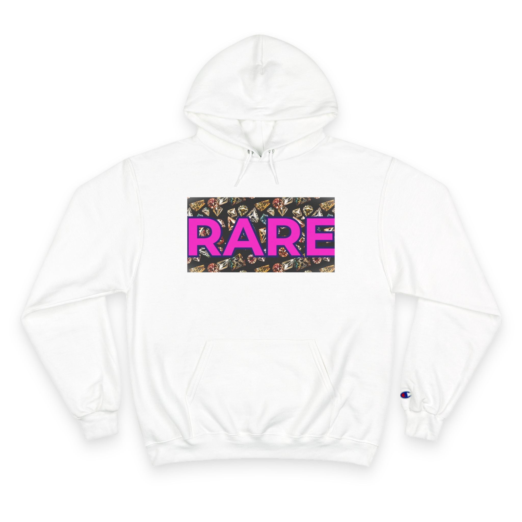 Rare Diamond Design Champion Hoodie