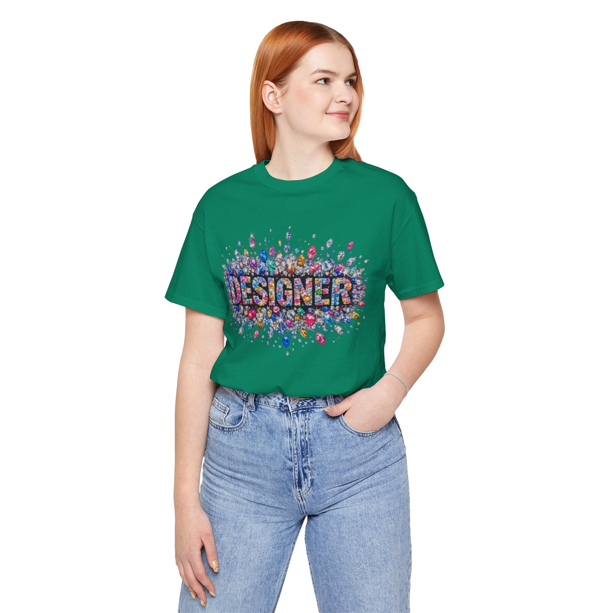 Designer Gemstone Typography Graphic Tee
