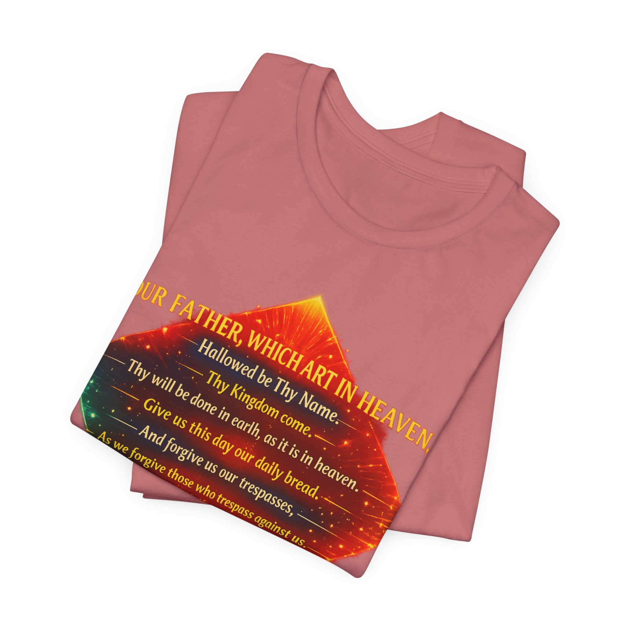 Lord's Prayer Graphic Diamond Tee