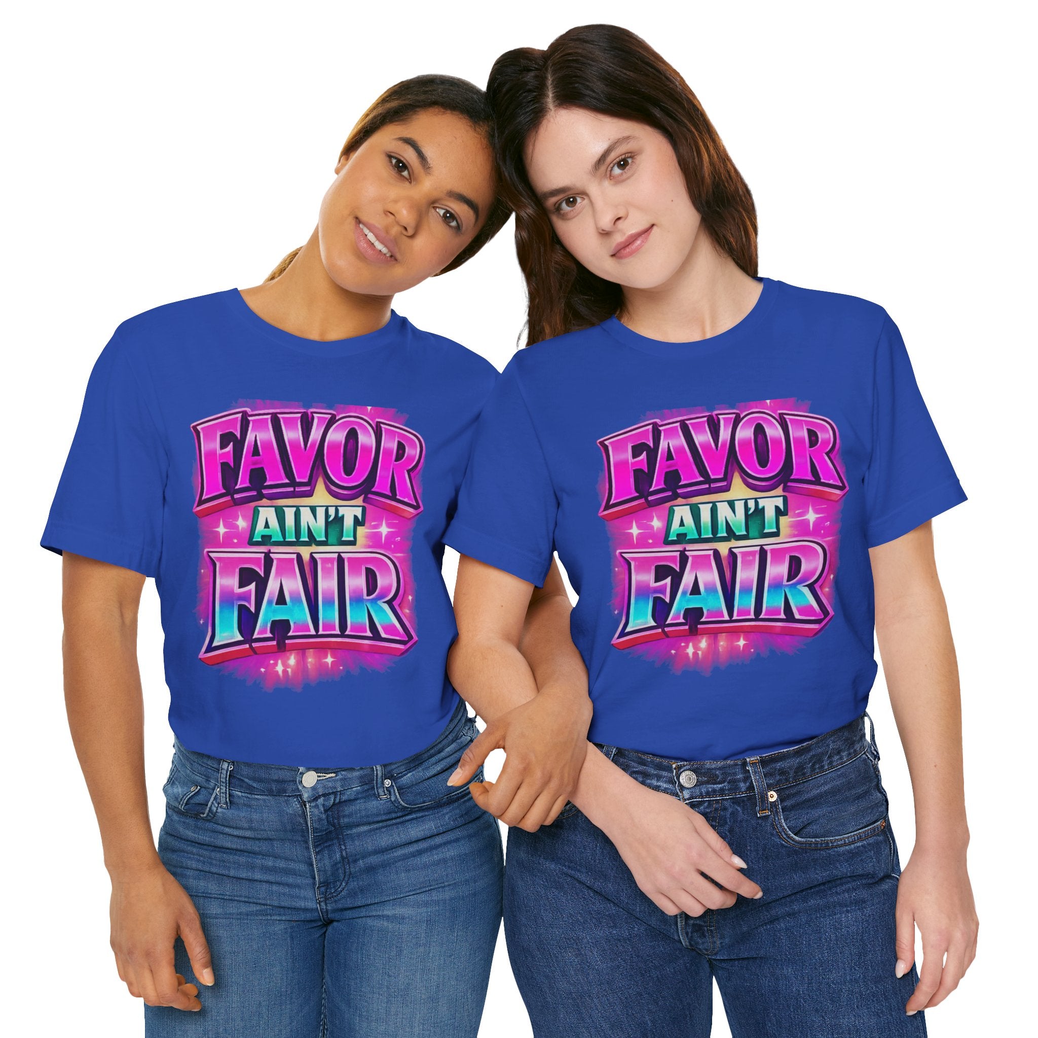 Favor Ain't Fair Woman's Statement  Graphic Tee