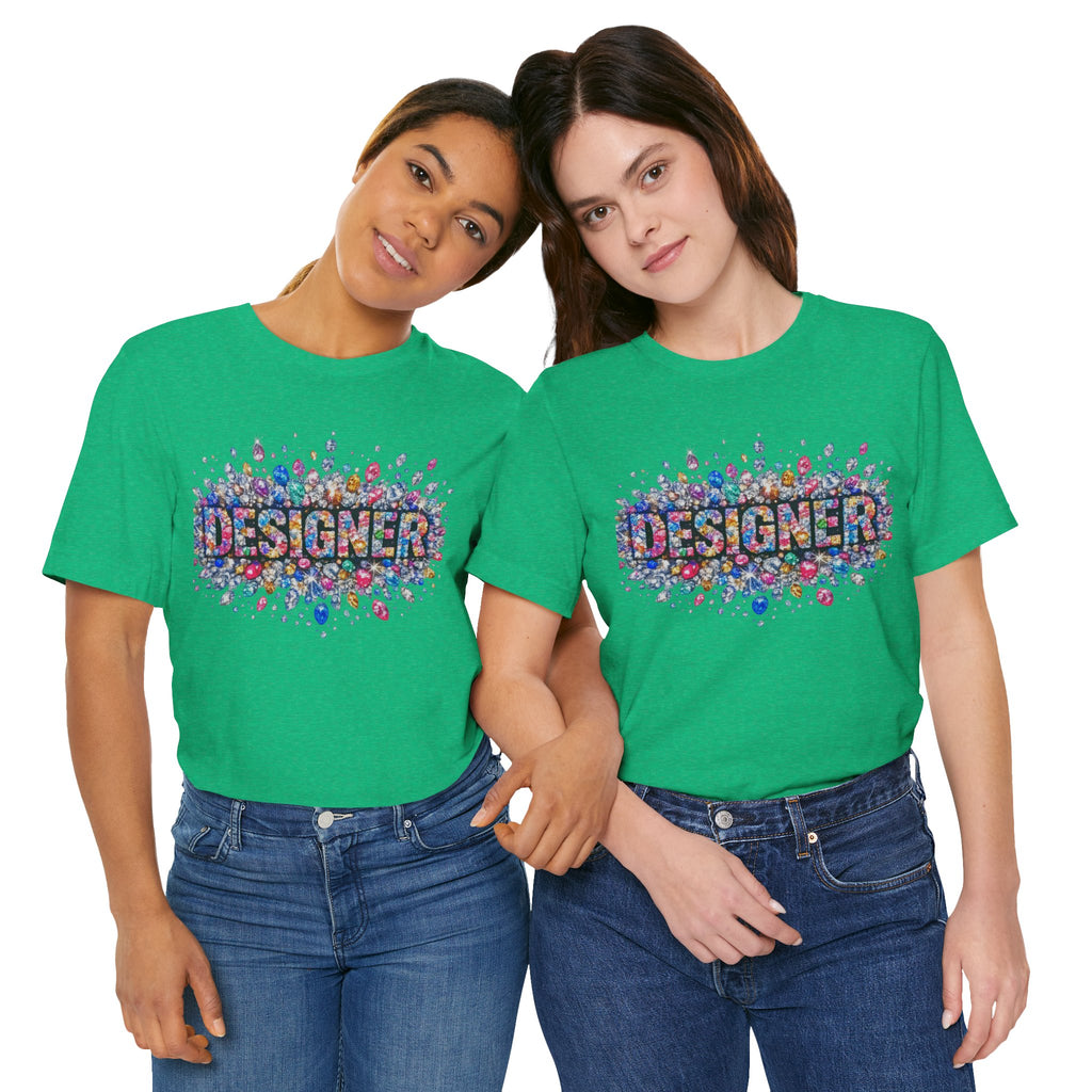 Designer Gemstone Typography Graphic Tee