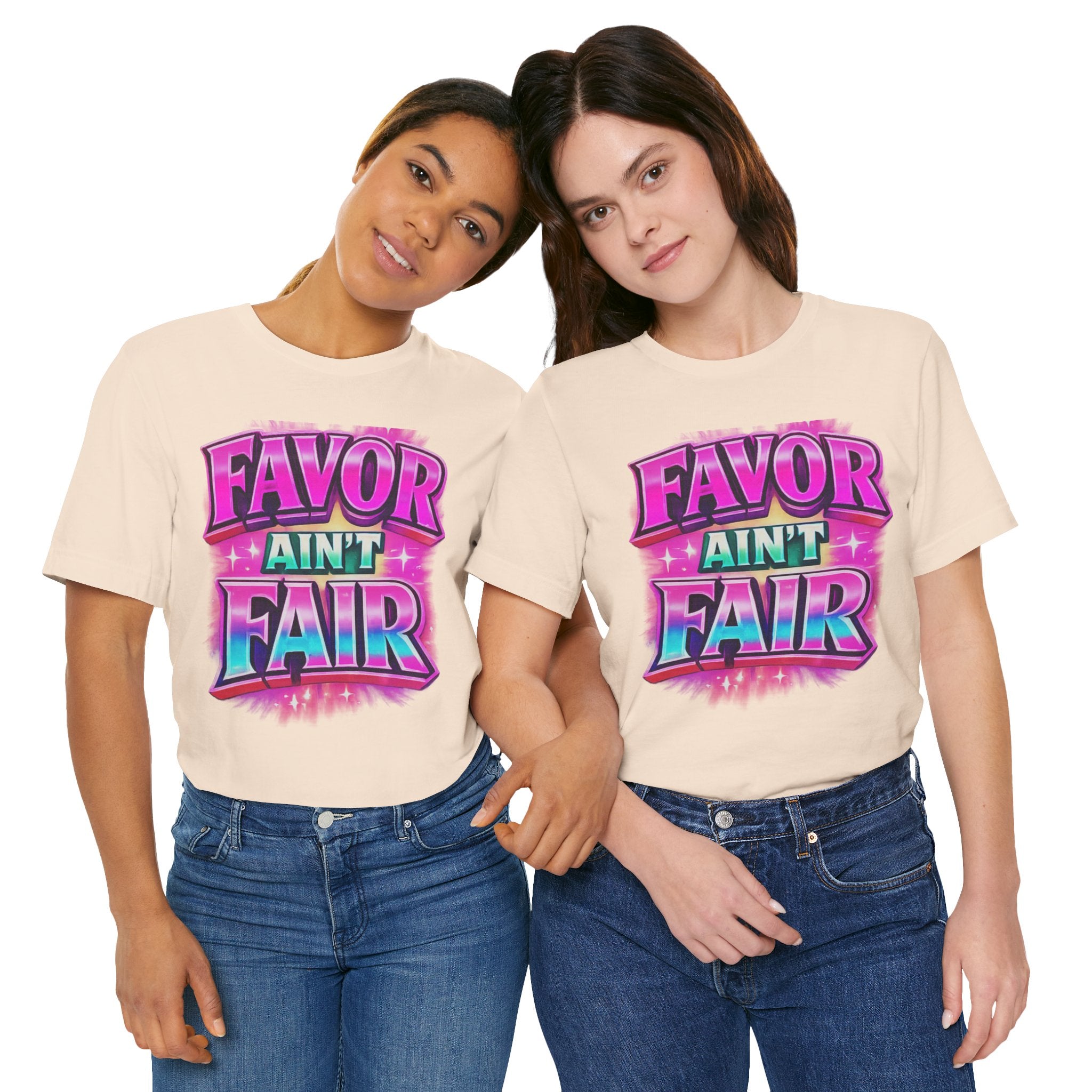Favor Ain't Fair Woman's Statement  Graphic Tee