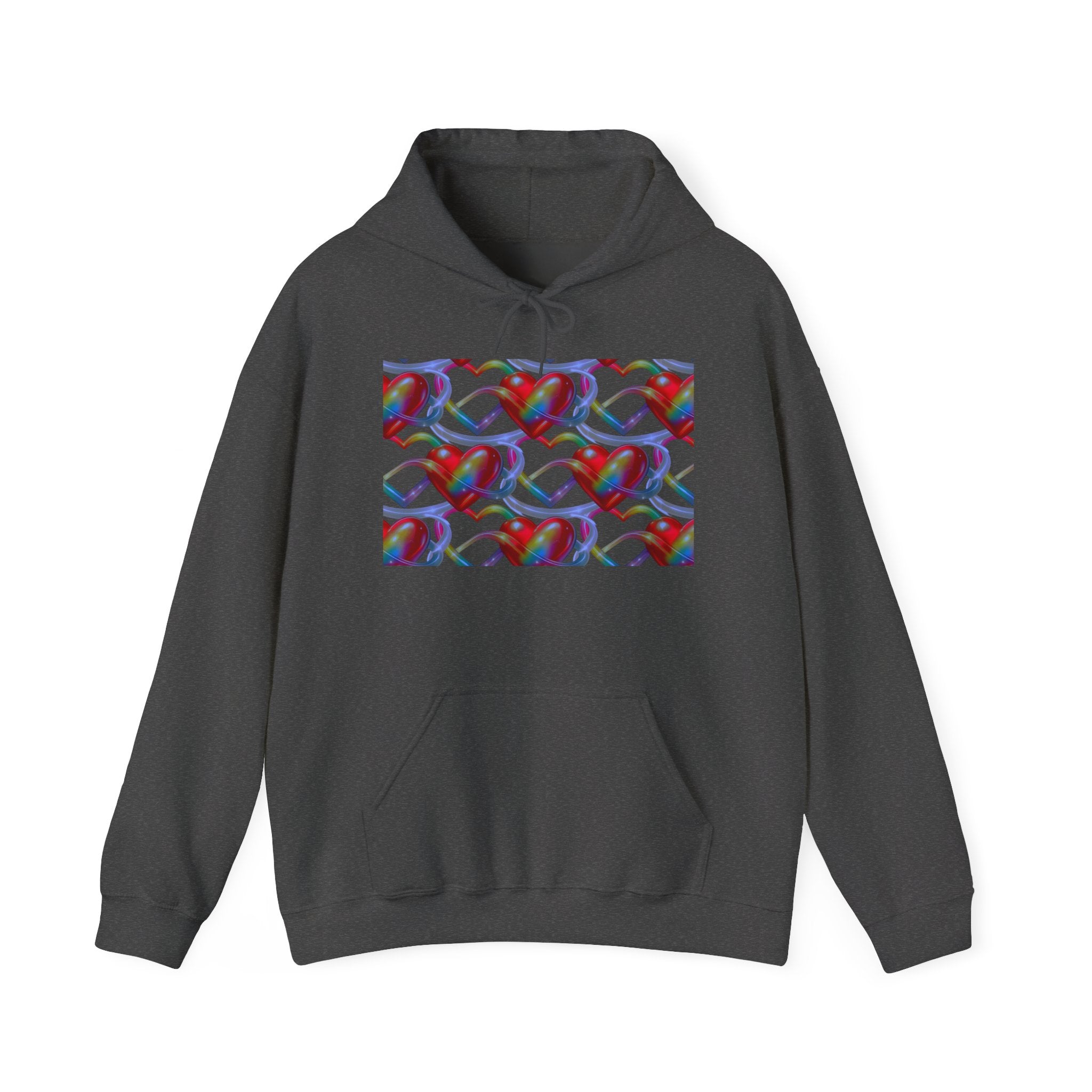 hearts Intertwined Womans Graphic Hoodie