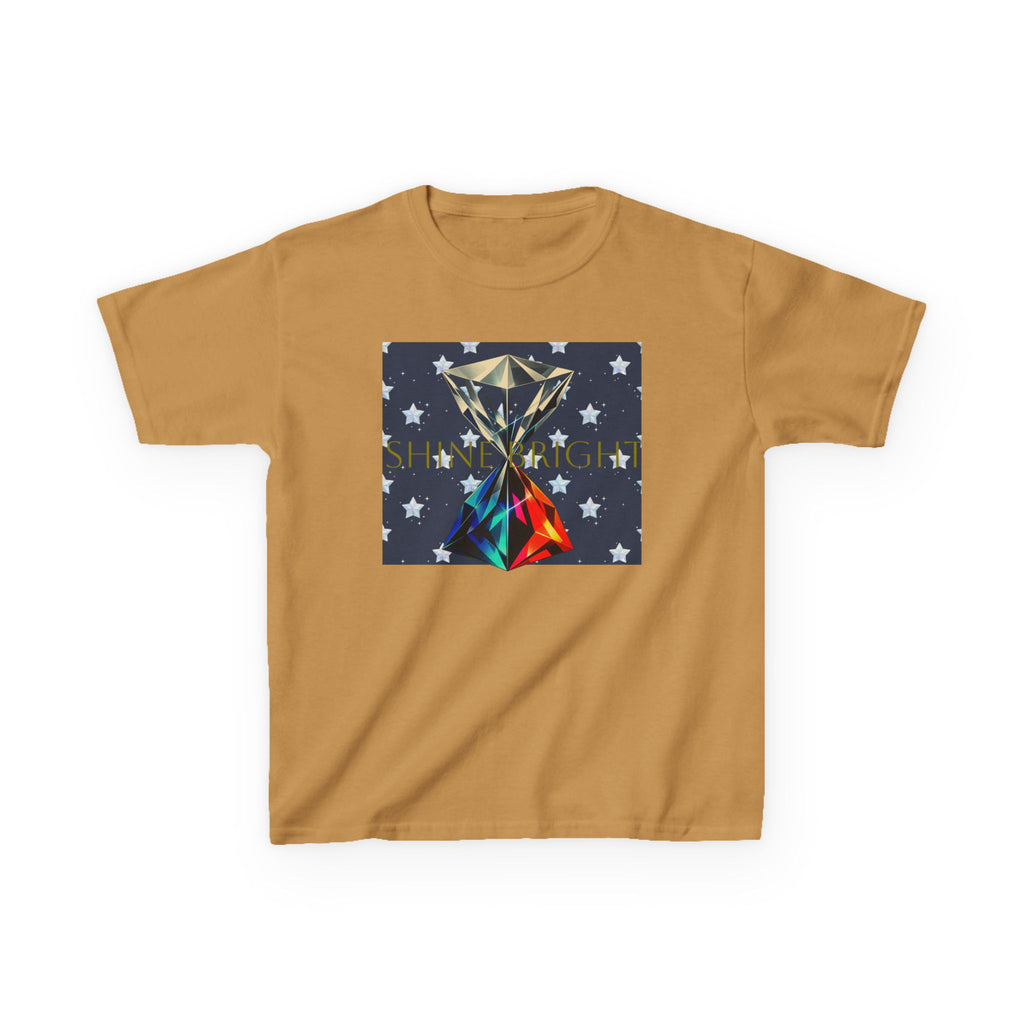 SHINE WHILE IT'S YOUR TIME YOUTH COLOR UNISEX GRAPHIC TEE