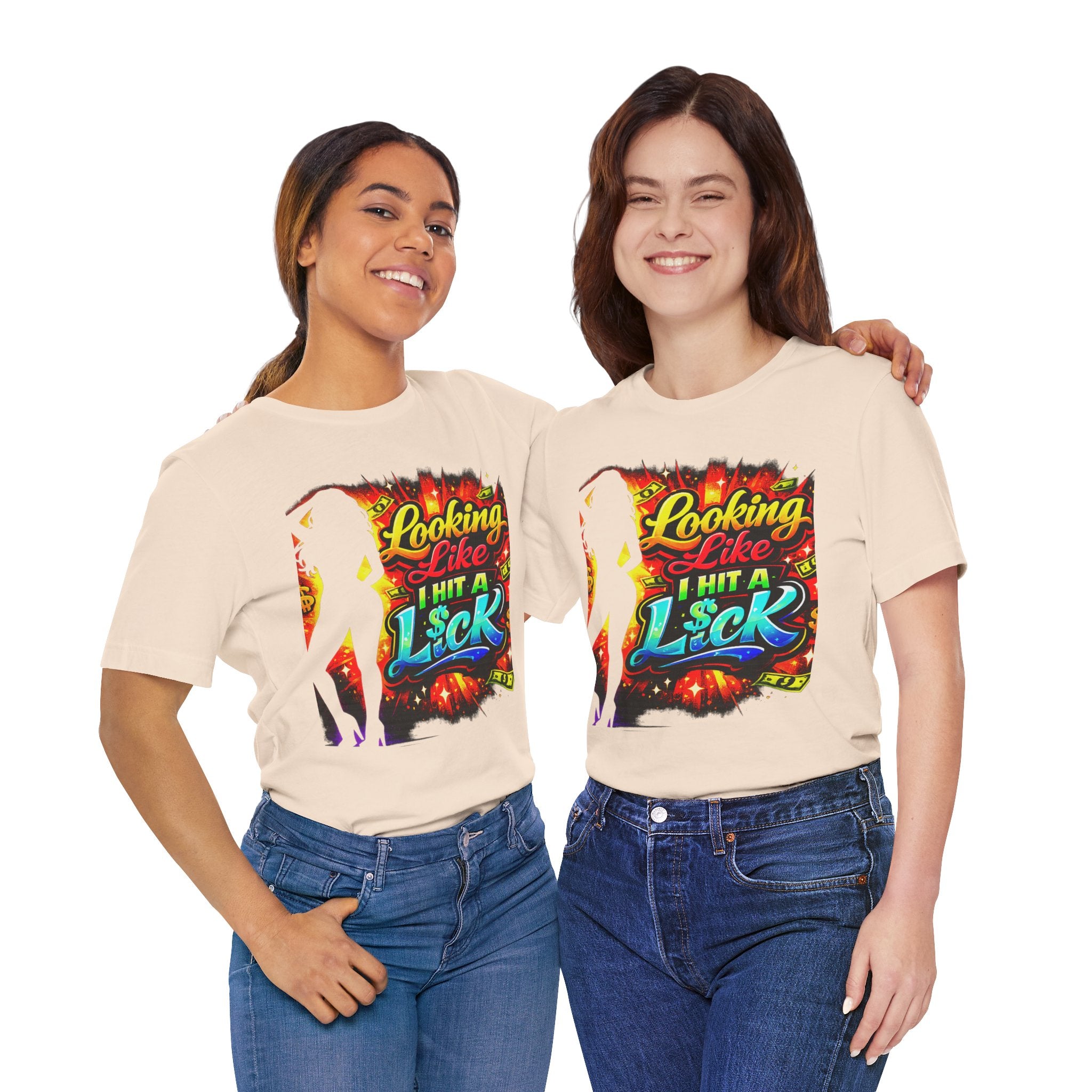 Looking Like I Hit a Lick Silhouette Graphic Tee