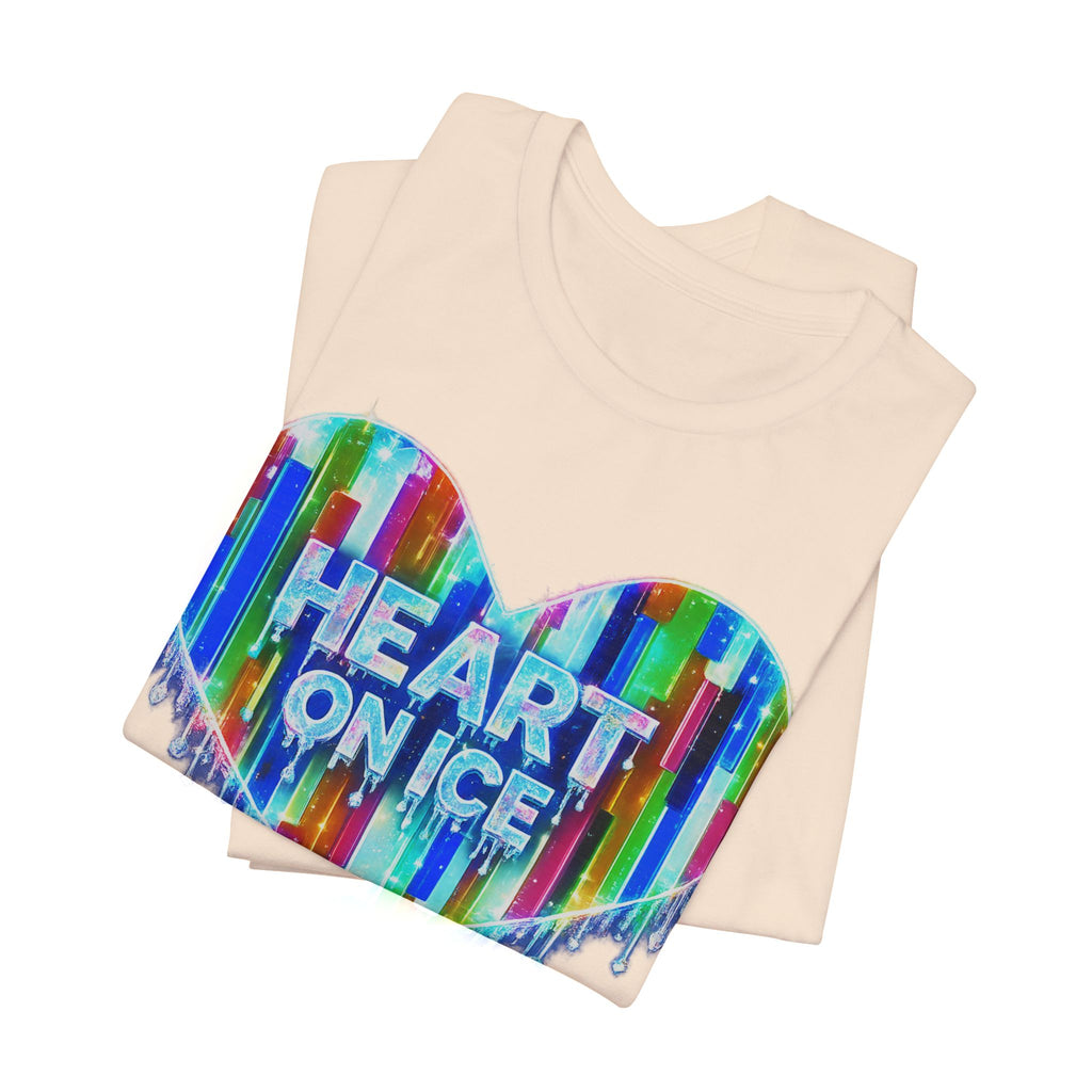 Heart on Ice Diamond Melt Graphic Tee