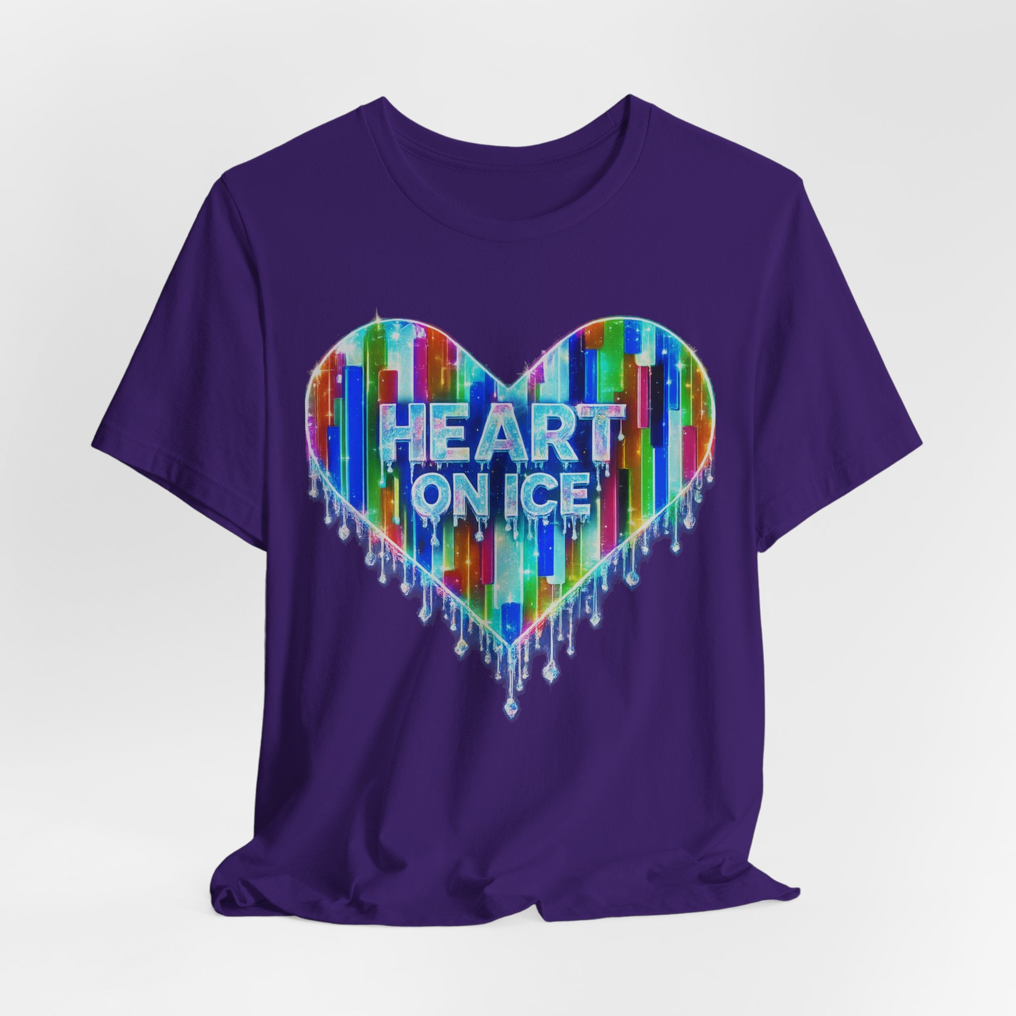 Heart on Ice Diamond Melt Graphic Tee