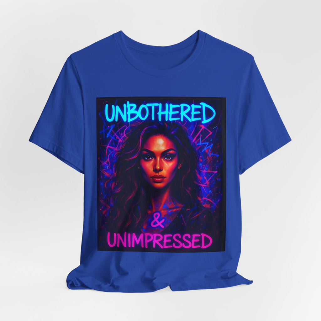 Unbothered & Unimpressed Graphic Portrait Tee