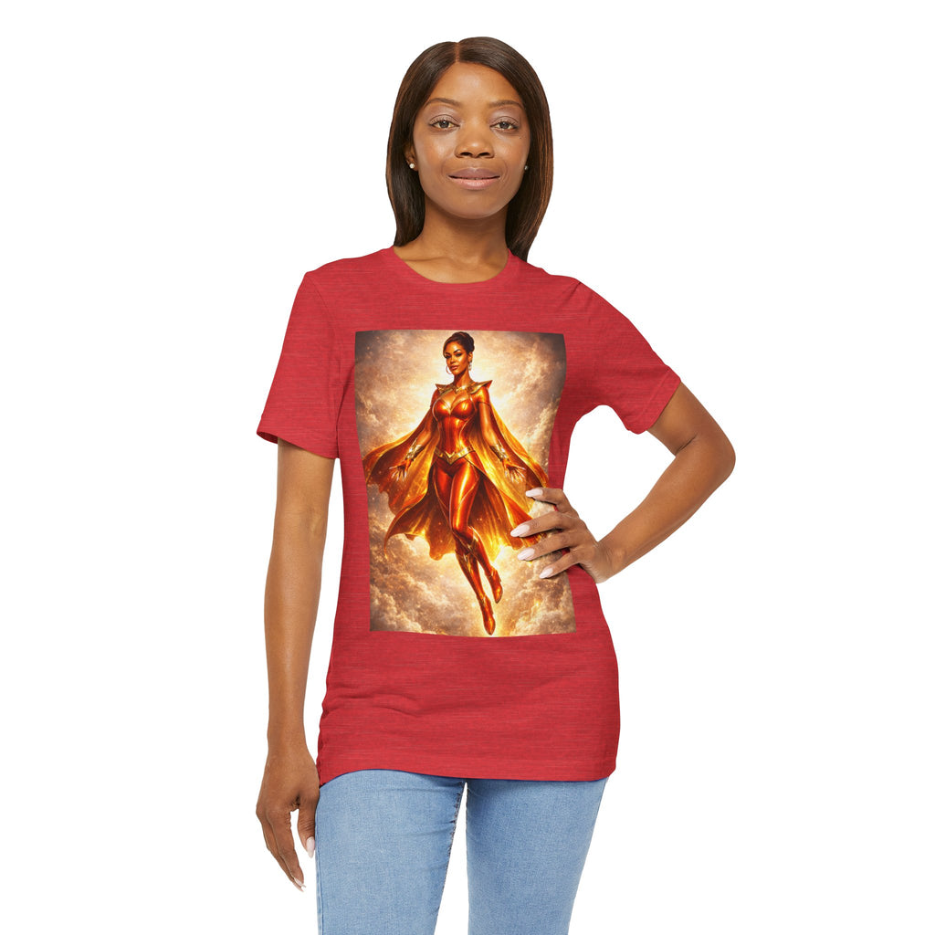 FLOATING GODDESS  HERO PORTRAIT GRAPHIC TEE