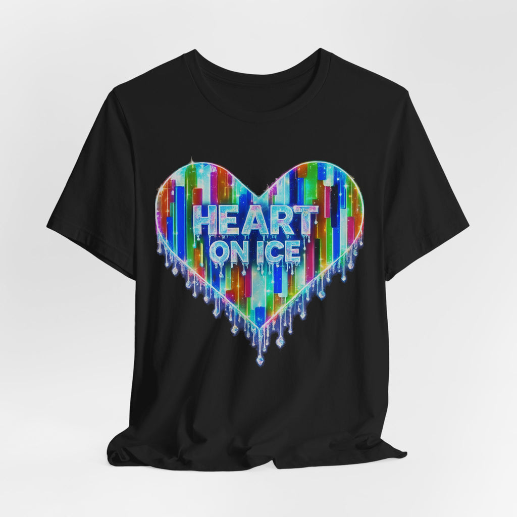 Heart on Ice Diamond Melt Graphic Tee