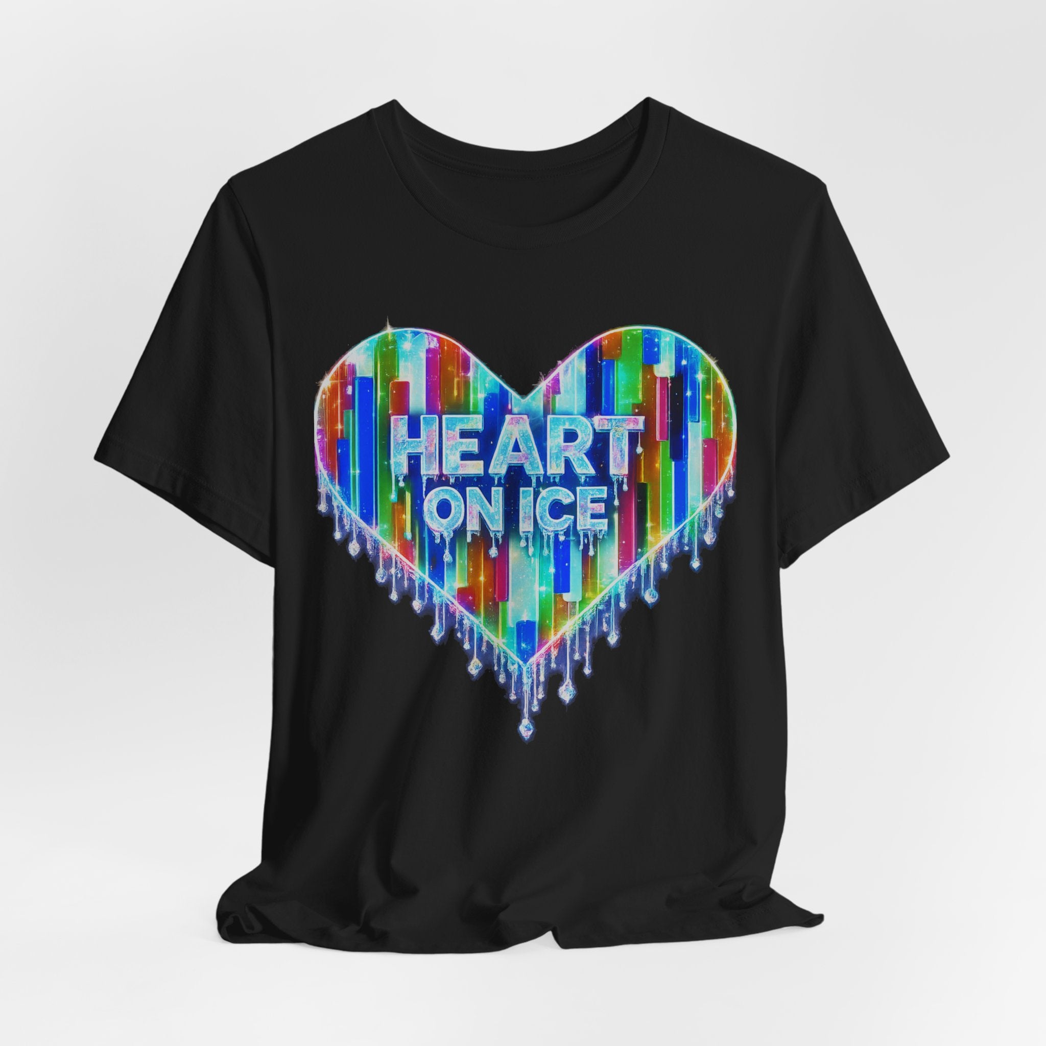 Heart on Ice Diamond Melt Graphic Tee
