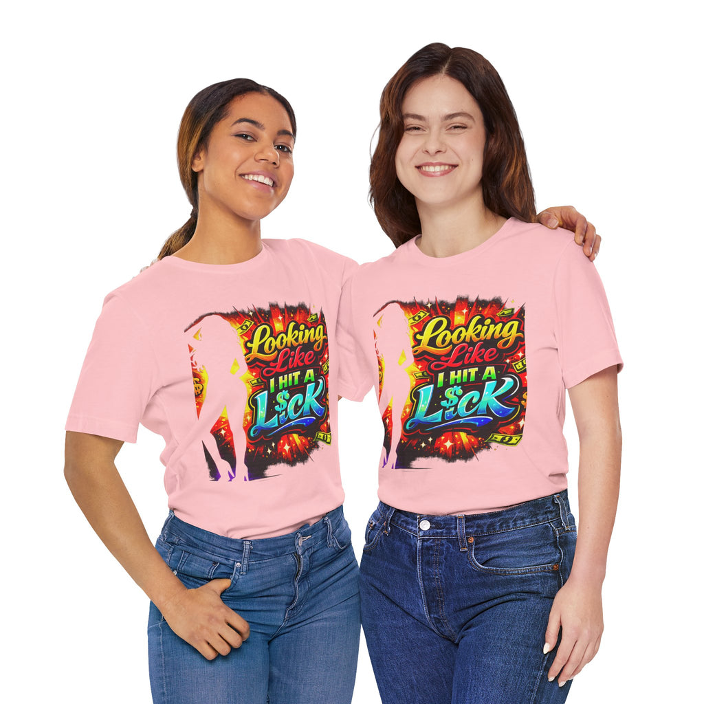 Looking Like I Hit a Lick Silhouette Graphic Tee