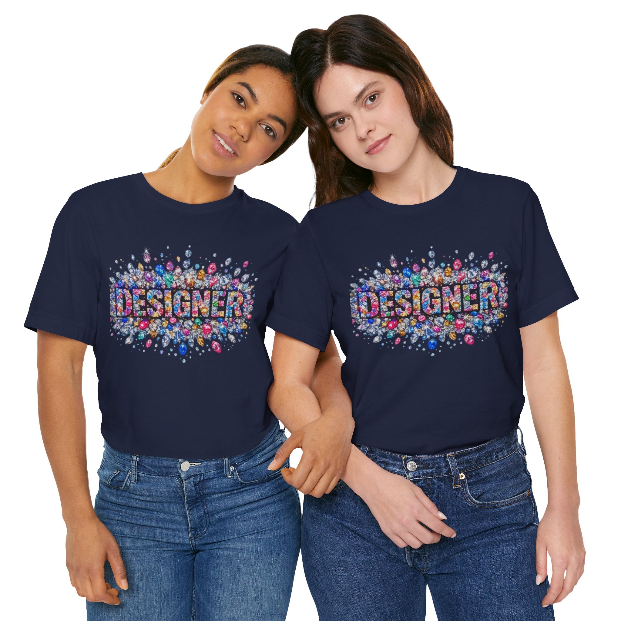 Designer Gemstone Typography Graphic Tee