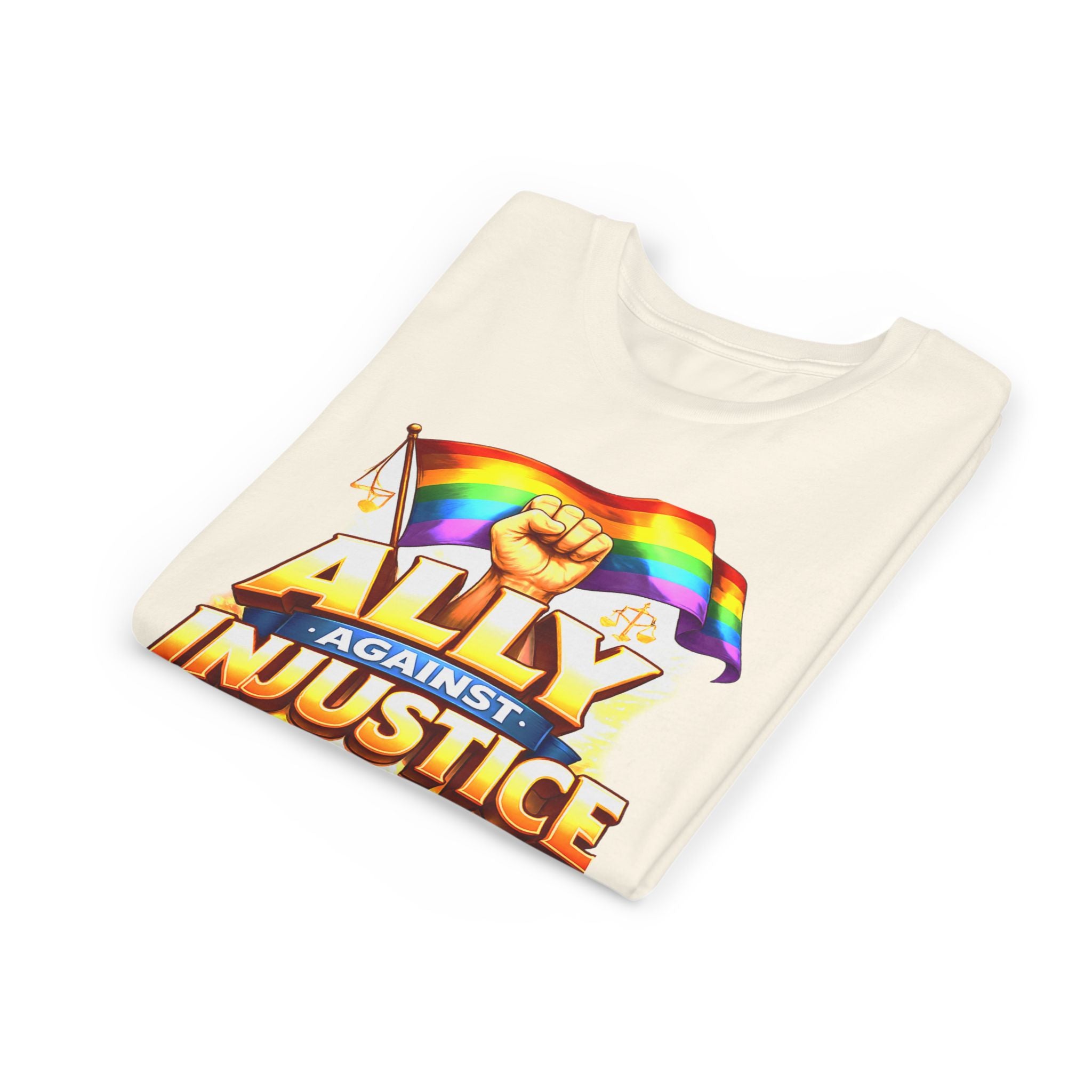 "Ally Against Injustice"  Graphic Unisex Tee
