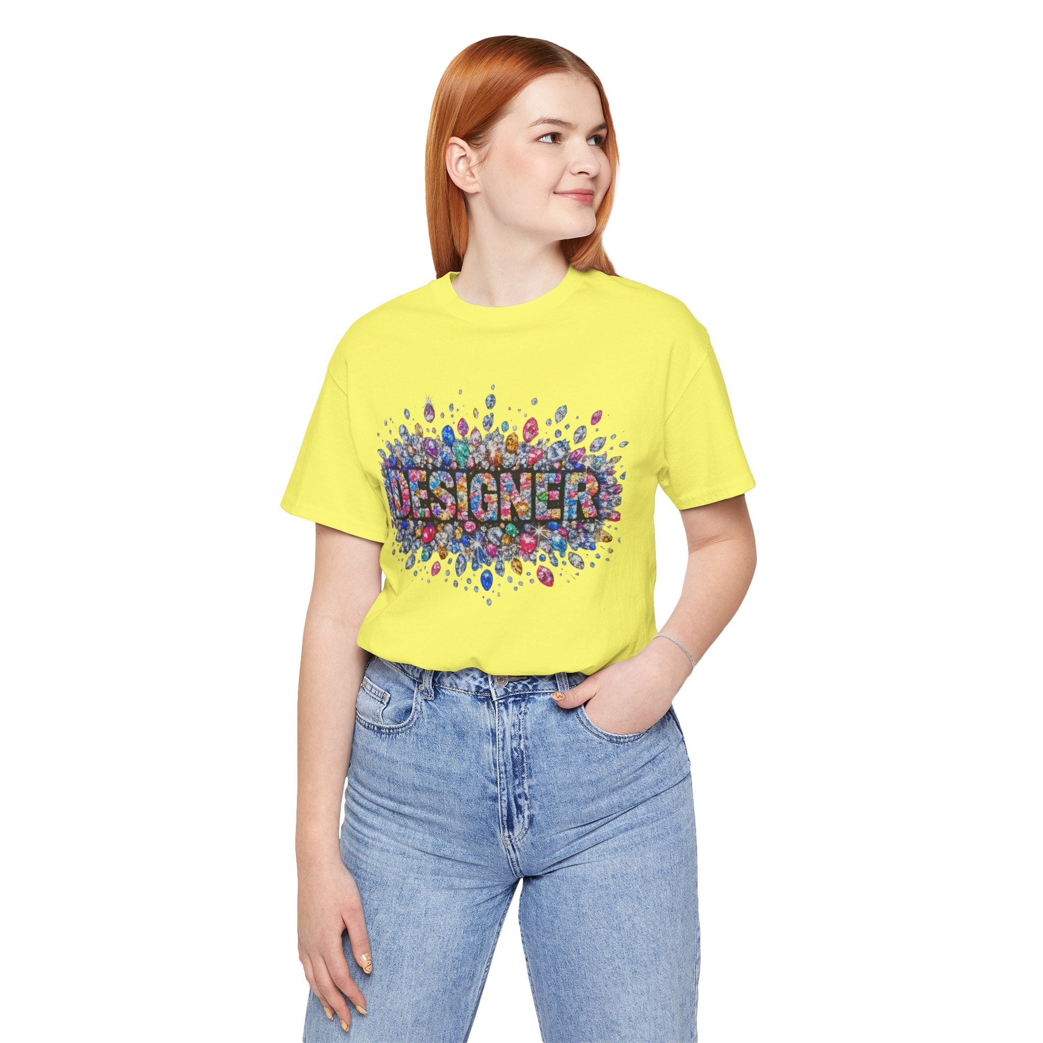 Designer Gemstone Typography Graphic Tee