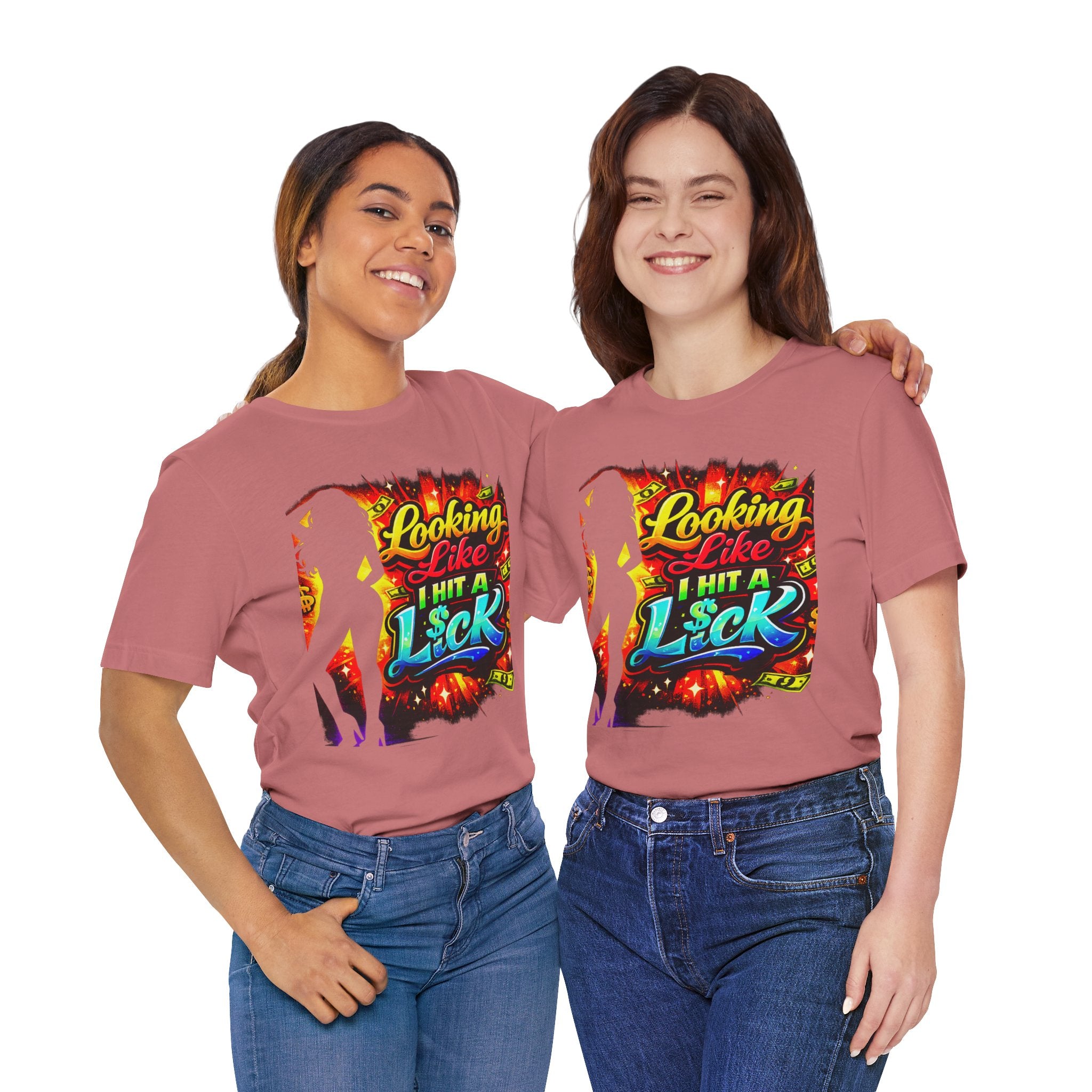 Looking Like I Hit a Lick Silhouette Graphic Tee