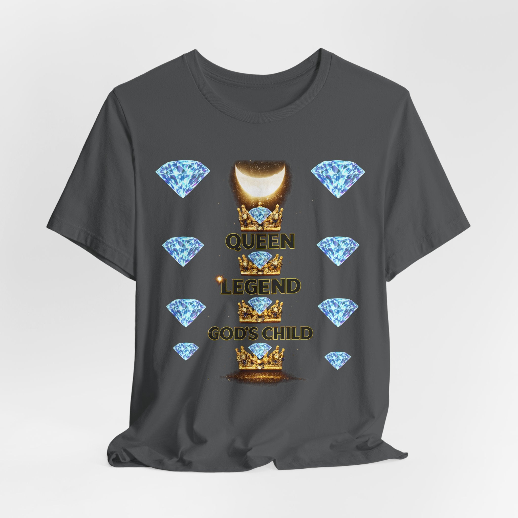 Queen • Legend • God’s Child  Diamond Graphic Glow T-Shirt