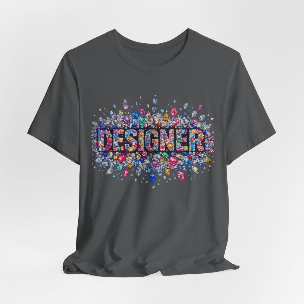 Designer Gemstone Typography Graphic Tee