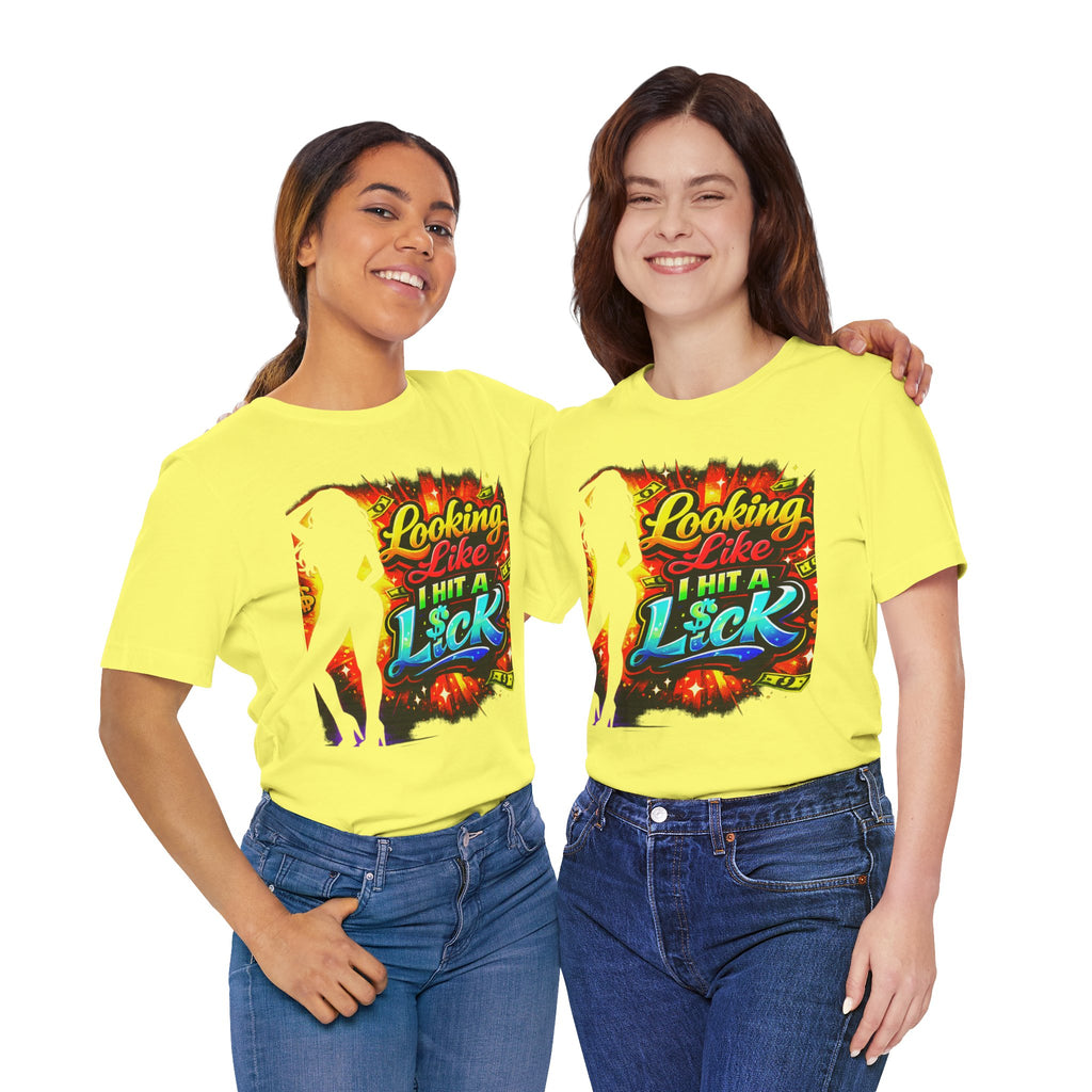 Looking Like I Hit a Lick Silhouette Graphic Tee