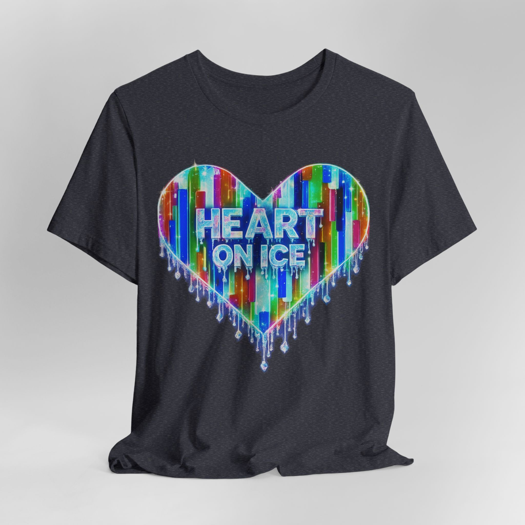 Heart on Ice Diamond Melt Graphic Tee