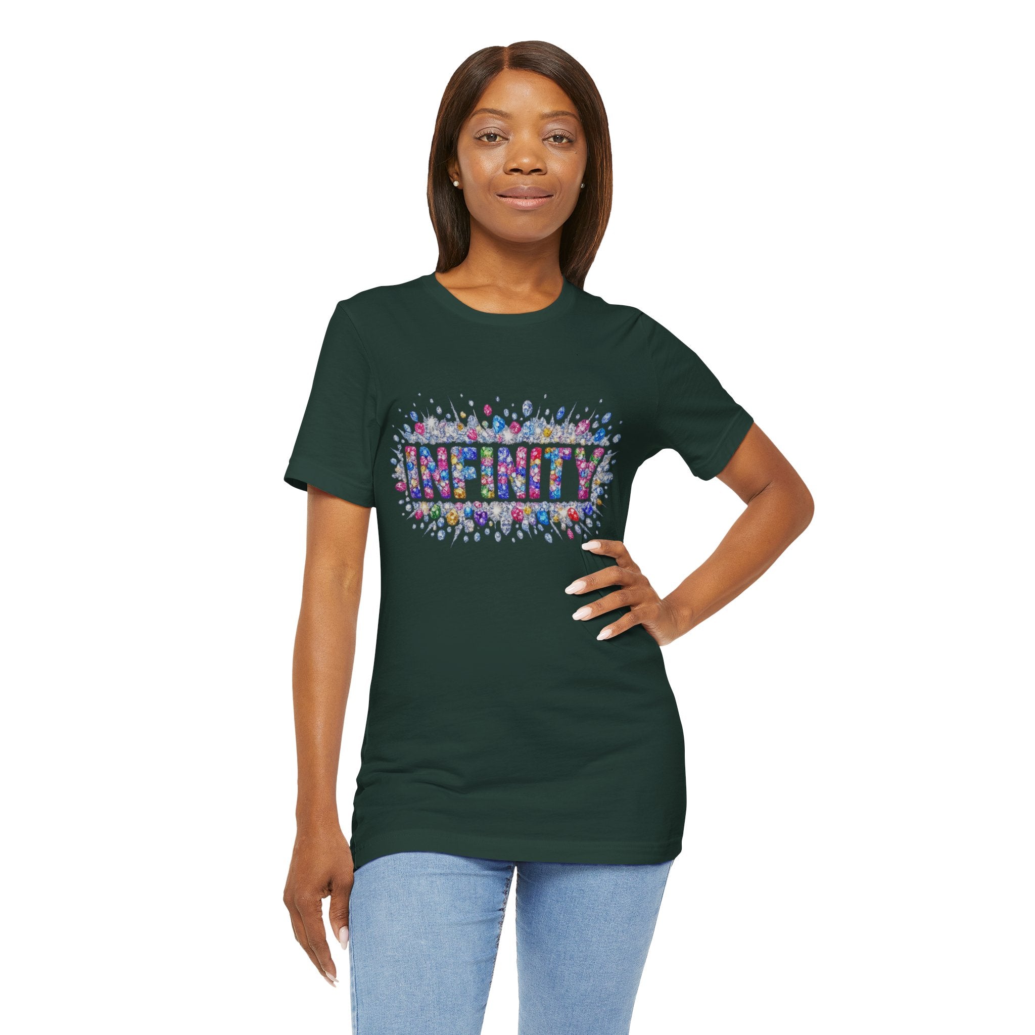 Infinity GEM STONE GRAPHIC TEE