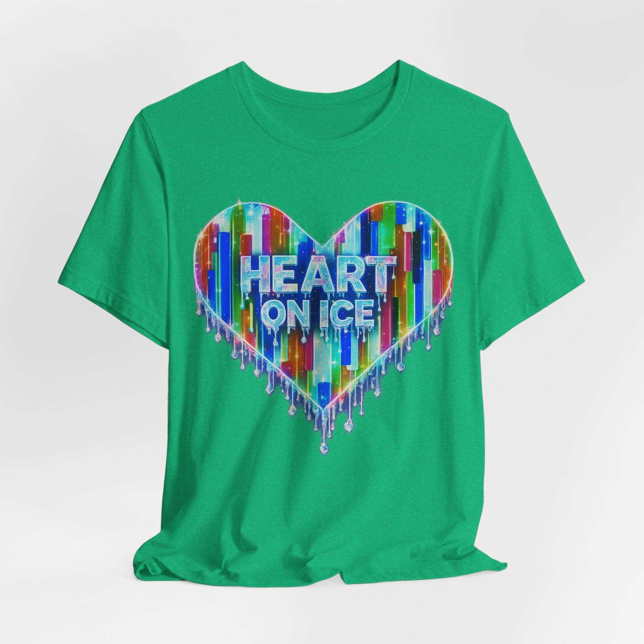 Heart on Ice Diamond Melt Graphic Tee