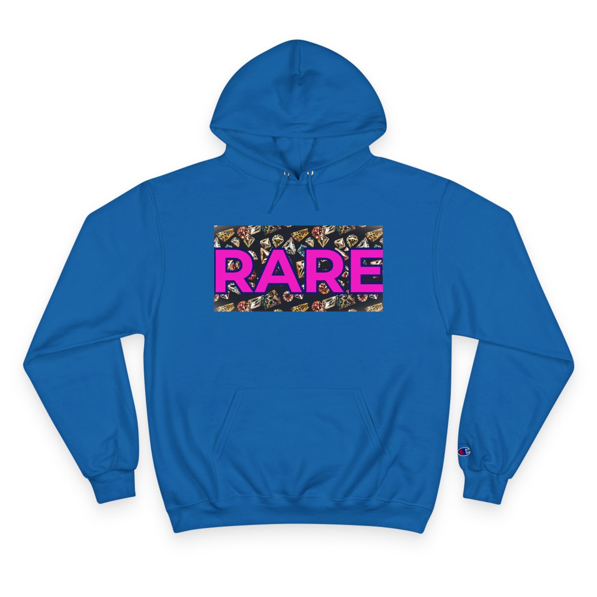 Rare Diamond Design Champion Hoodie