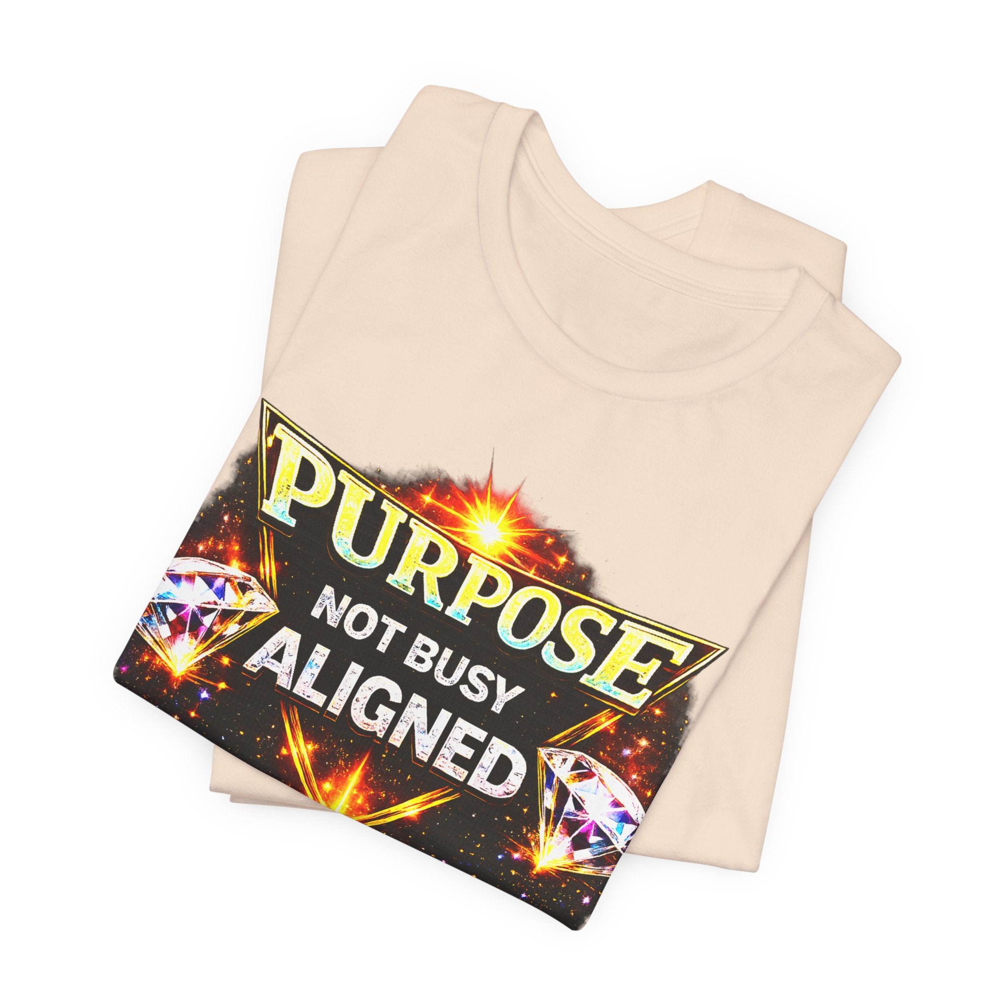 Purpose Not Busy Aligned Unisex Graphic Tee