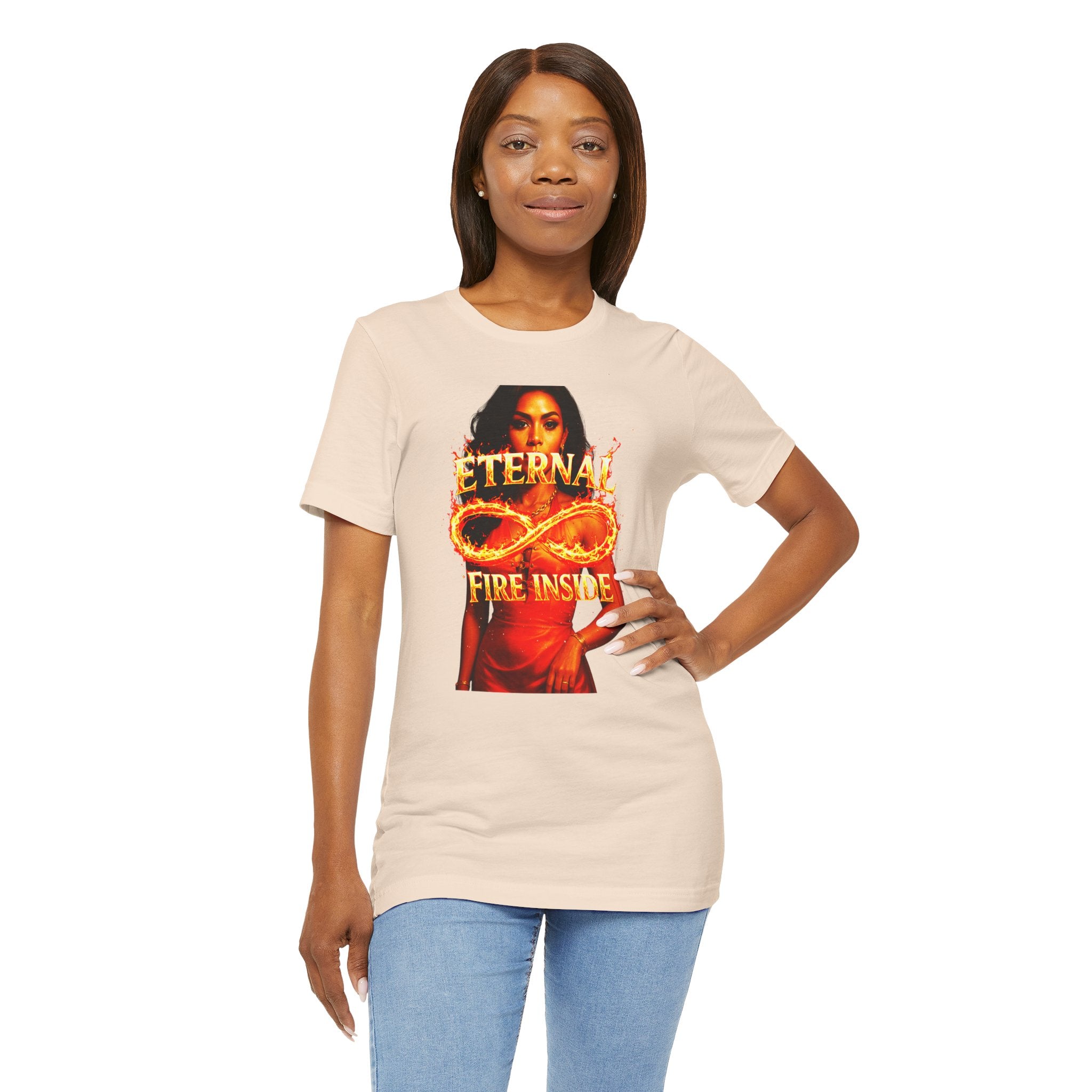 Eternal Fire Inside Graphic Statement Tee