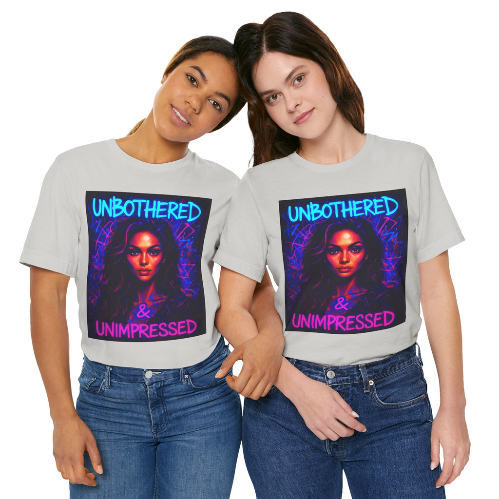 Unbothered & Unimpressed Graphic Portrait Tee