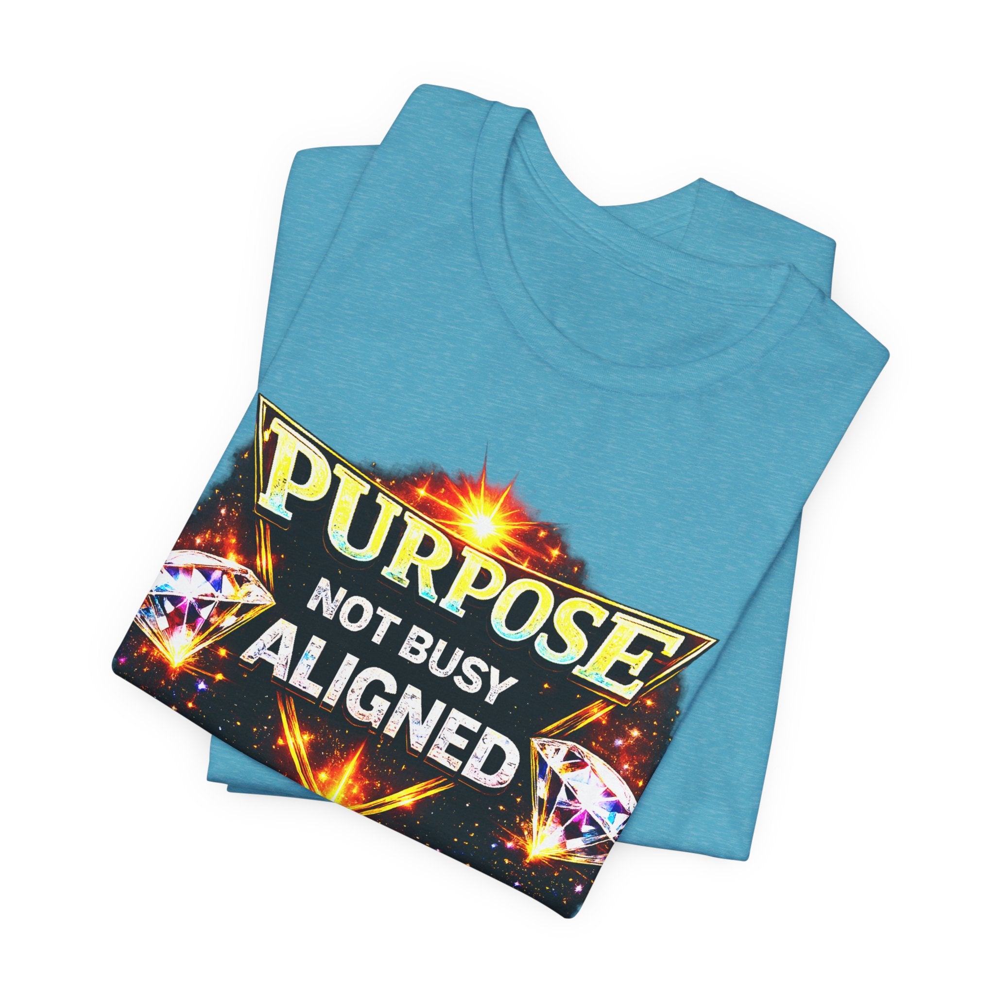 Purpose Not Busy Aligned Unisex Graphic Tee