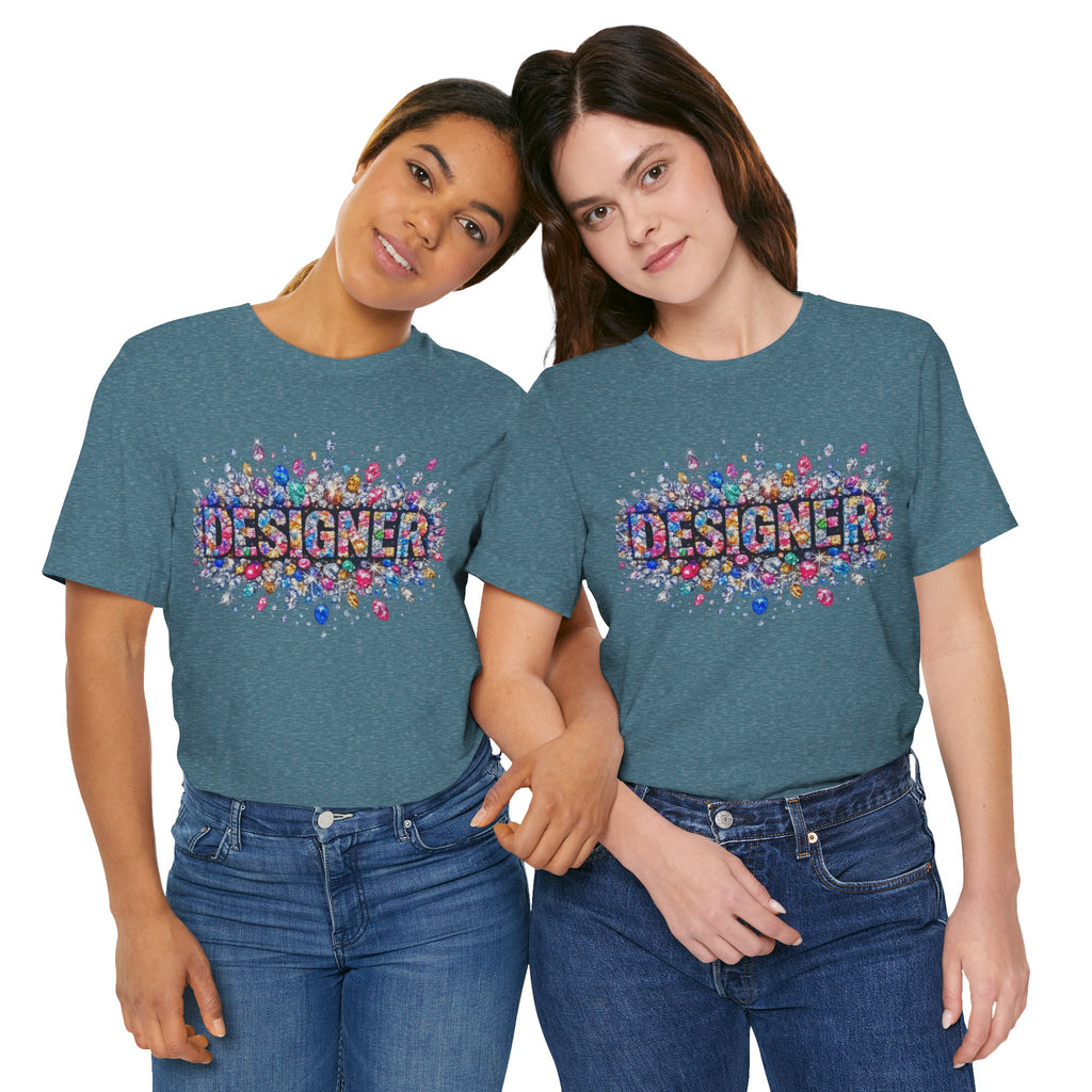 Designer Gemstone Typography Graphic Tee