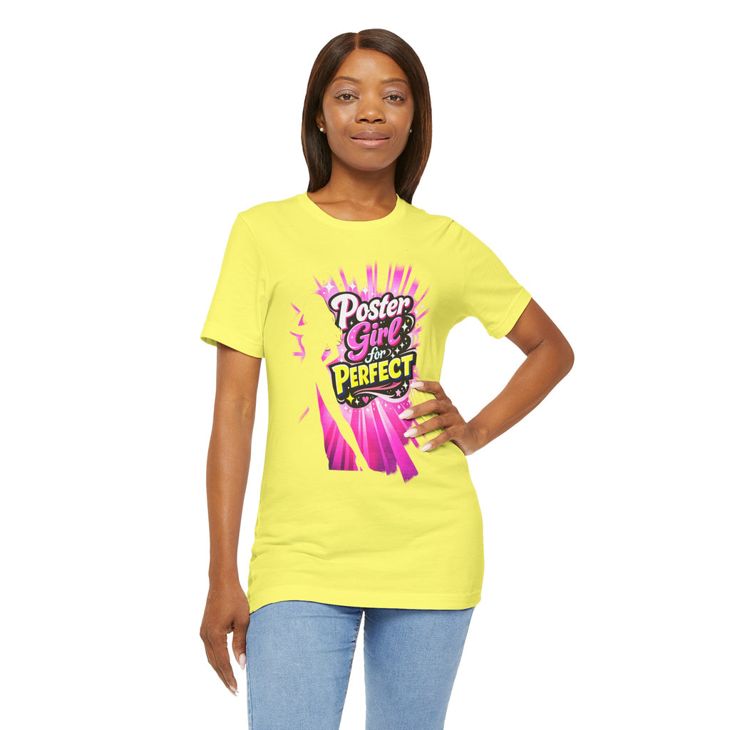 Poster Girl for Perfection Graphic T‑Shirt