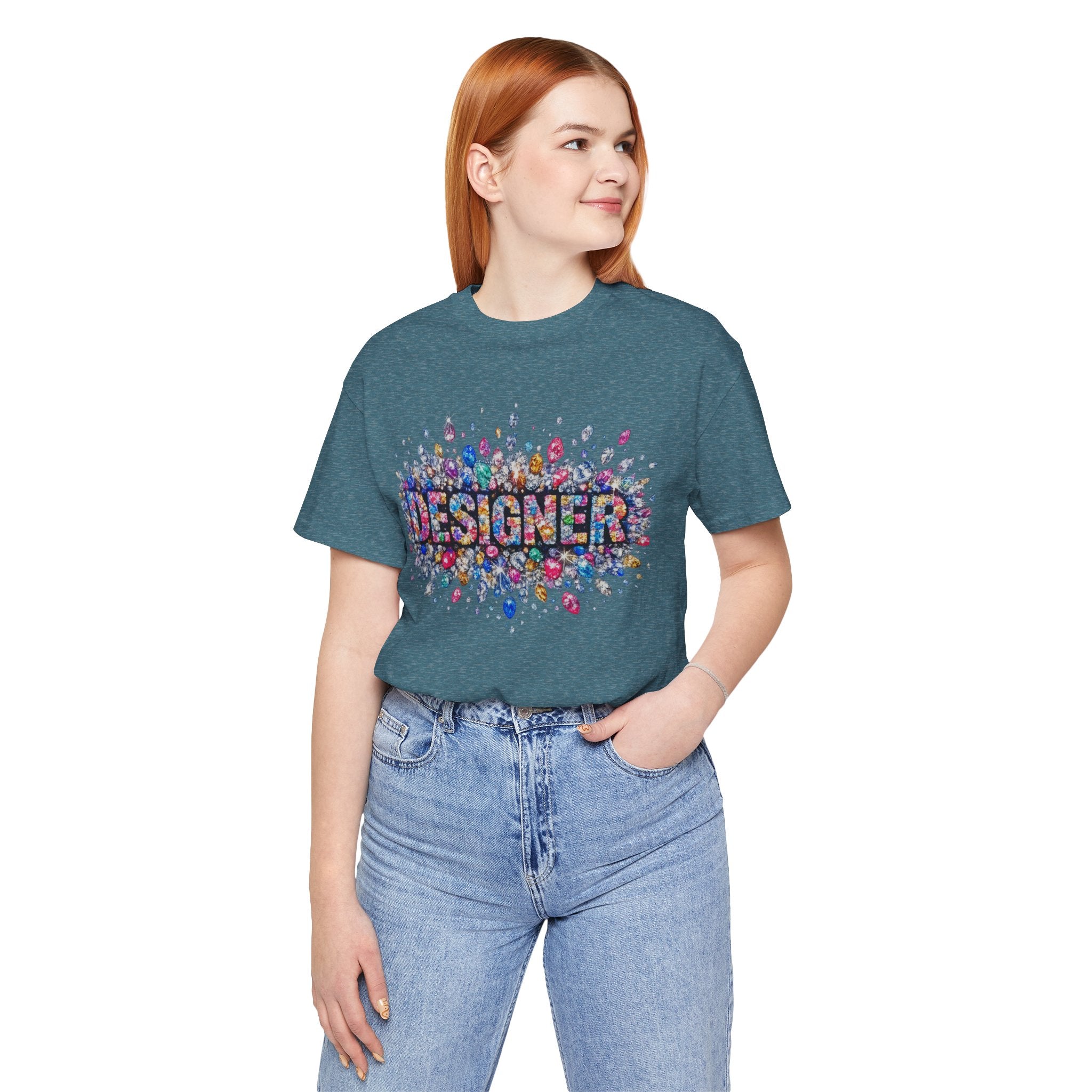 Designer Gemstone Typography Graphic Tee