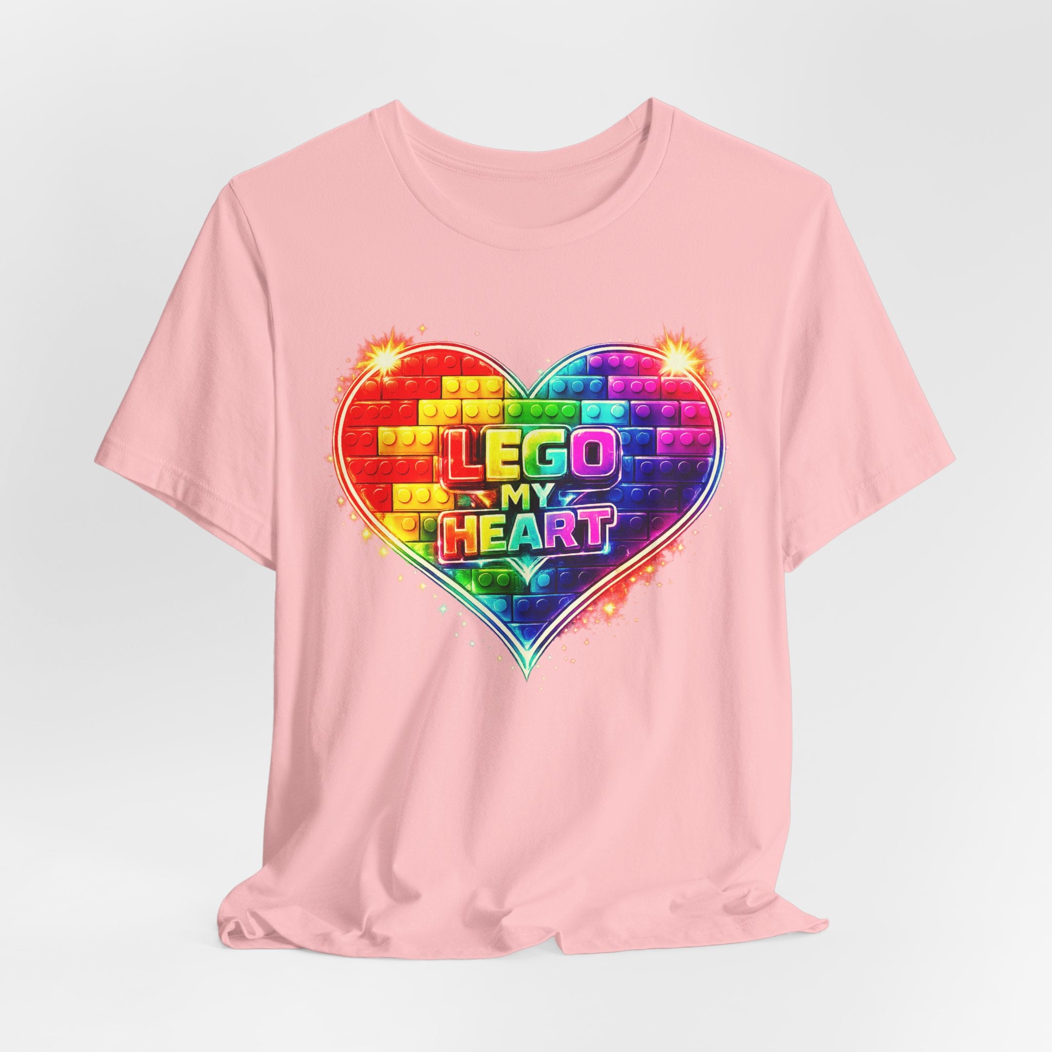 Lego My Heart Graphic Design T-Shirt