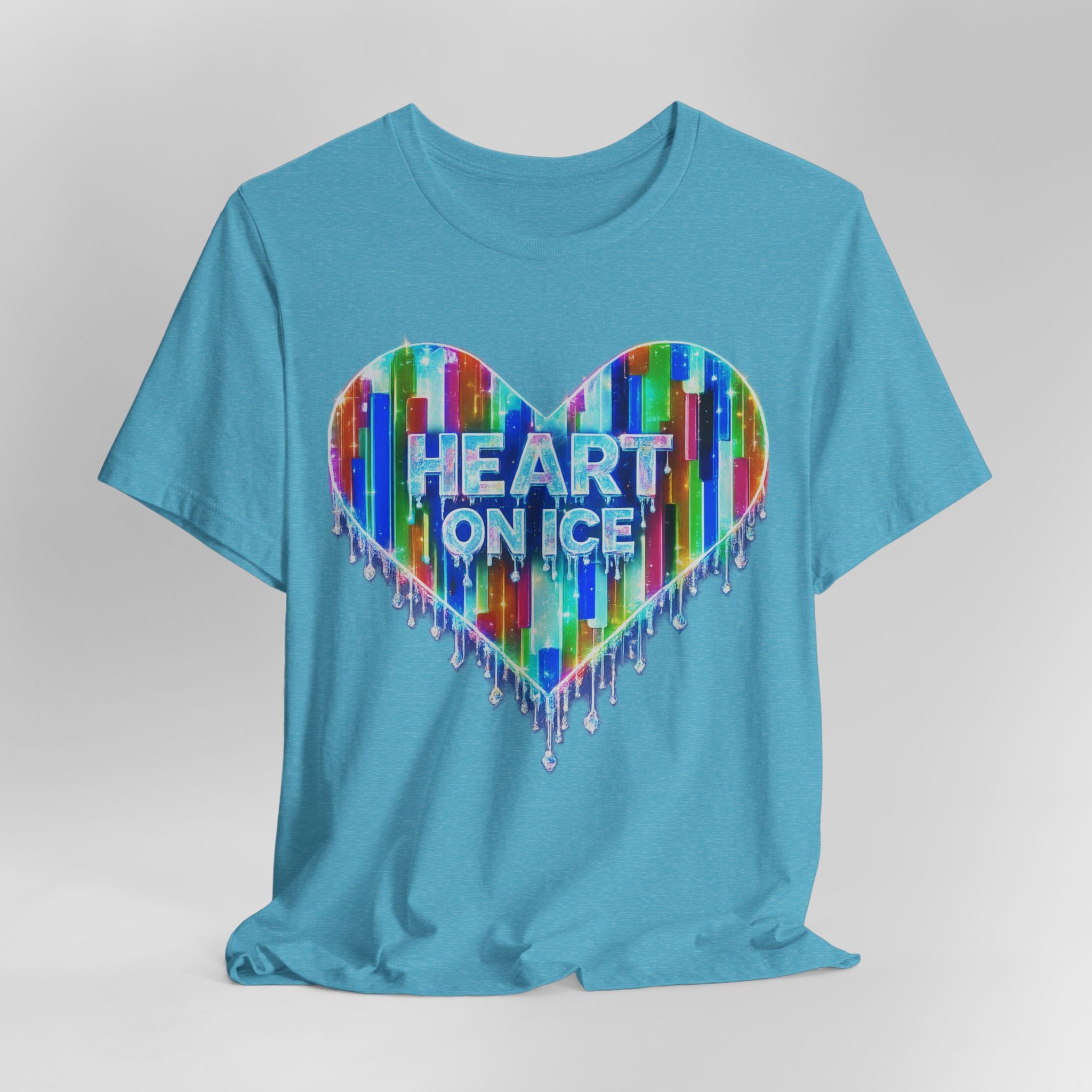 Heart on Ice Diamond Melt Graphic Tee