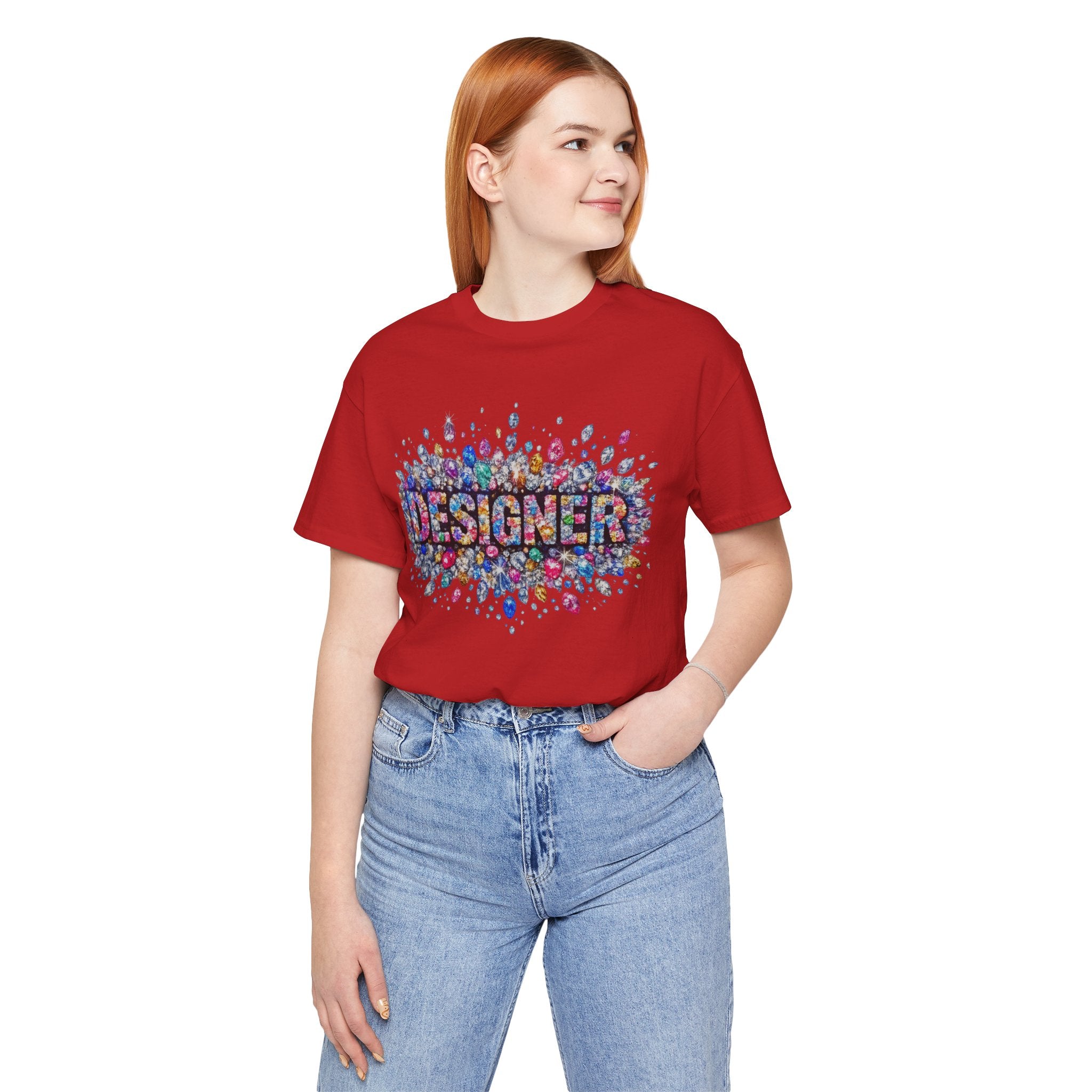 Designer Gemstone Typography Graphic Tee